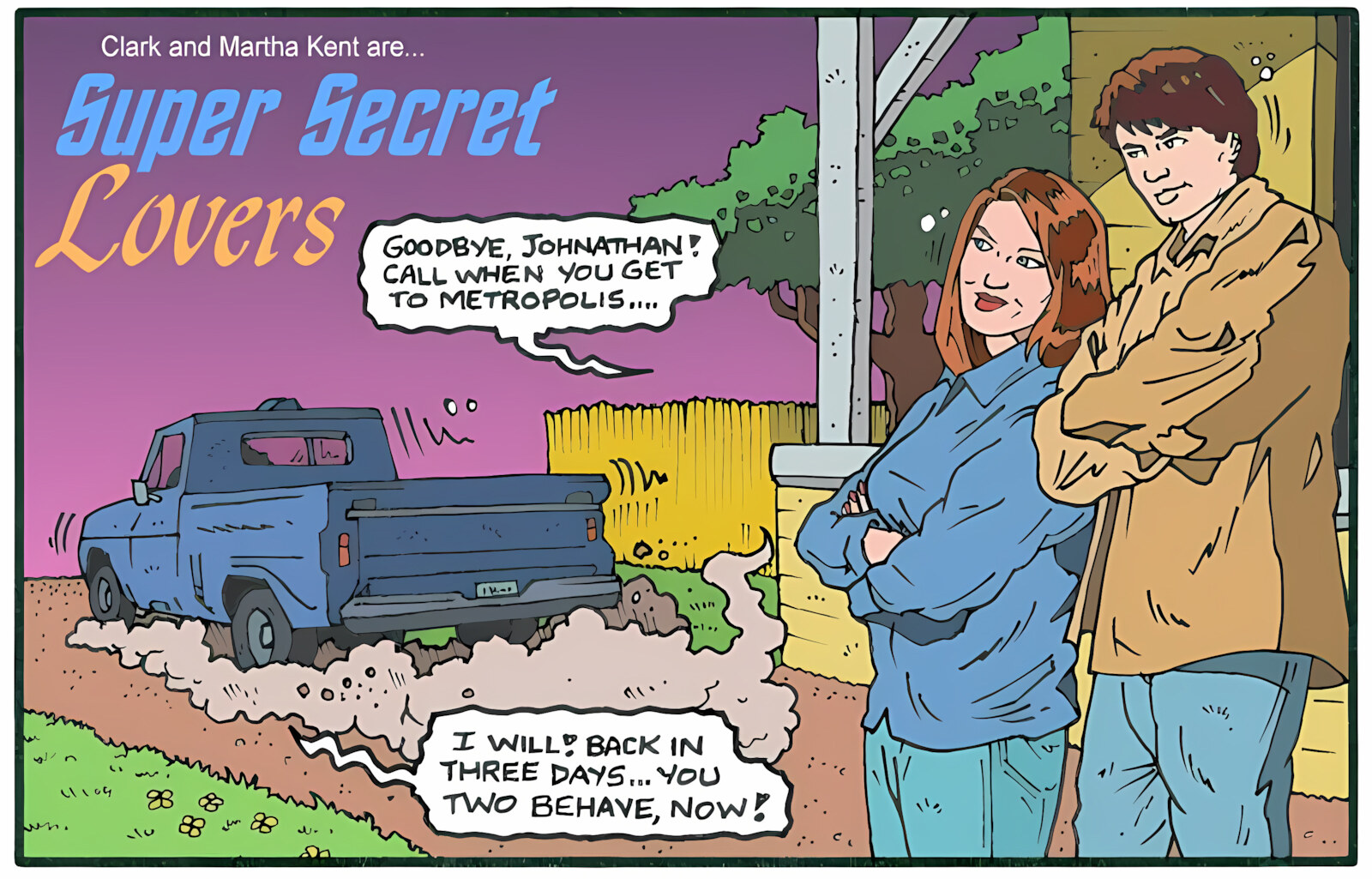 Super Secret Lovers (Smallville) [Kevin Karstens], Super Secret Lovers (Smallville), page 1 of 11