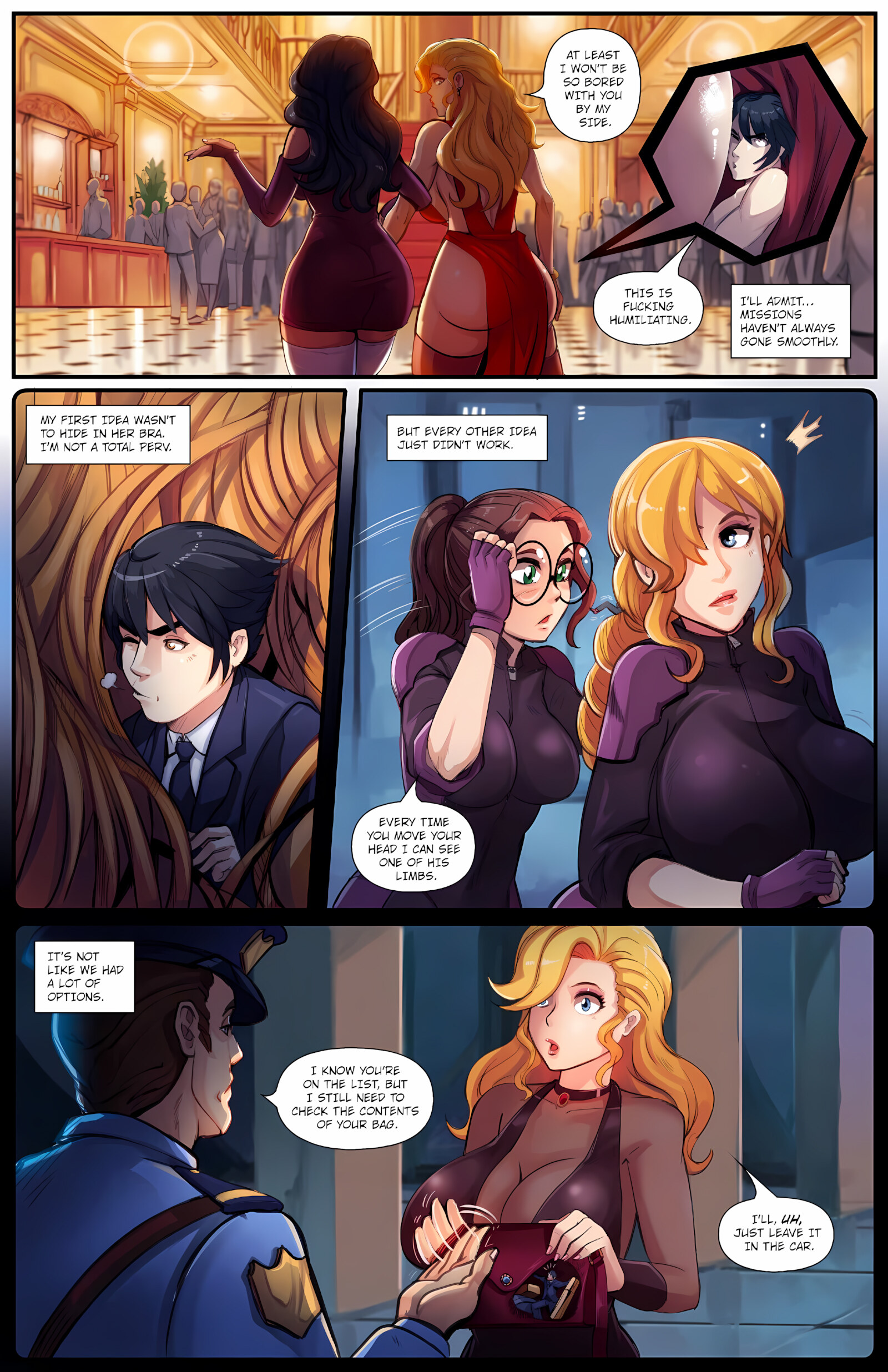 Super Spy [GiantessFan], Super Spy 2, page 4 of 17