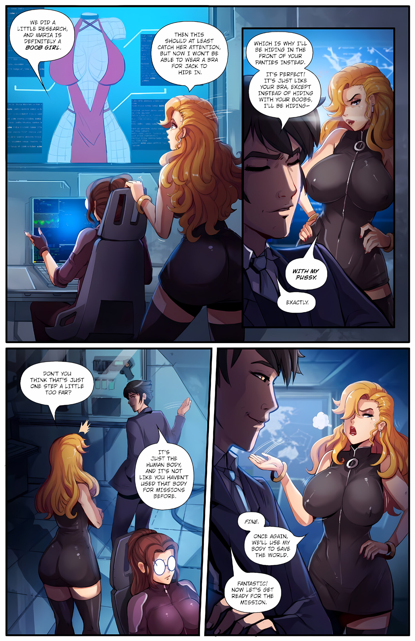 Super Spy [GiantessFan], Super Spy 1, page 13 of 34