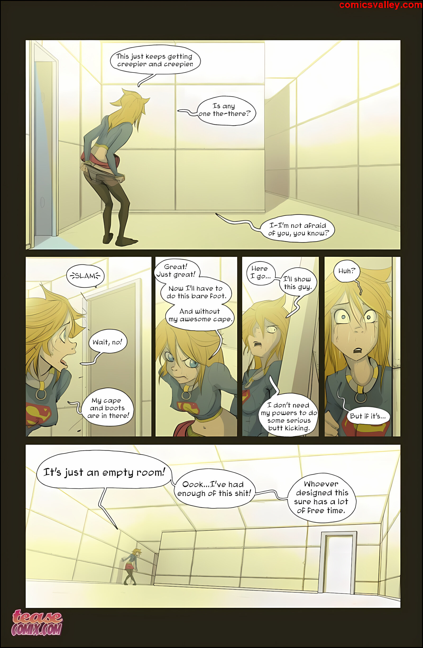 Supergirl – White Night [Tease Comix], Supergirl - White Night, page 11 of 24