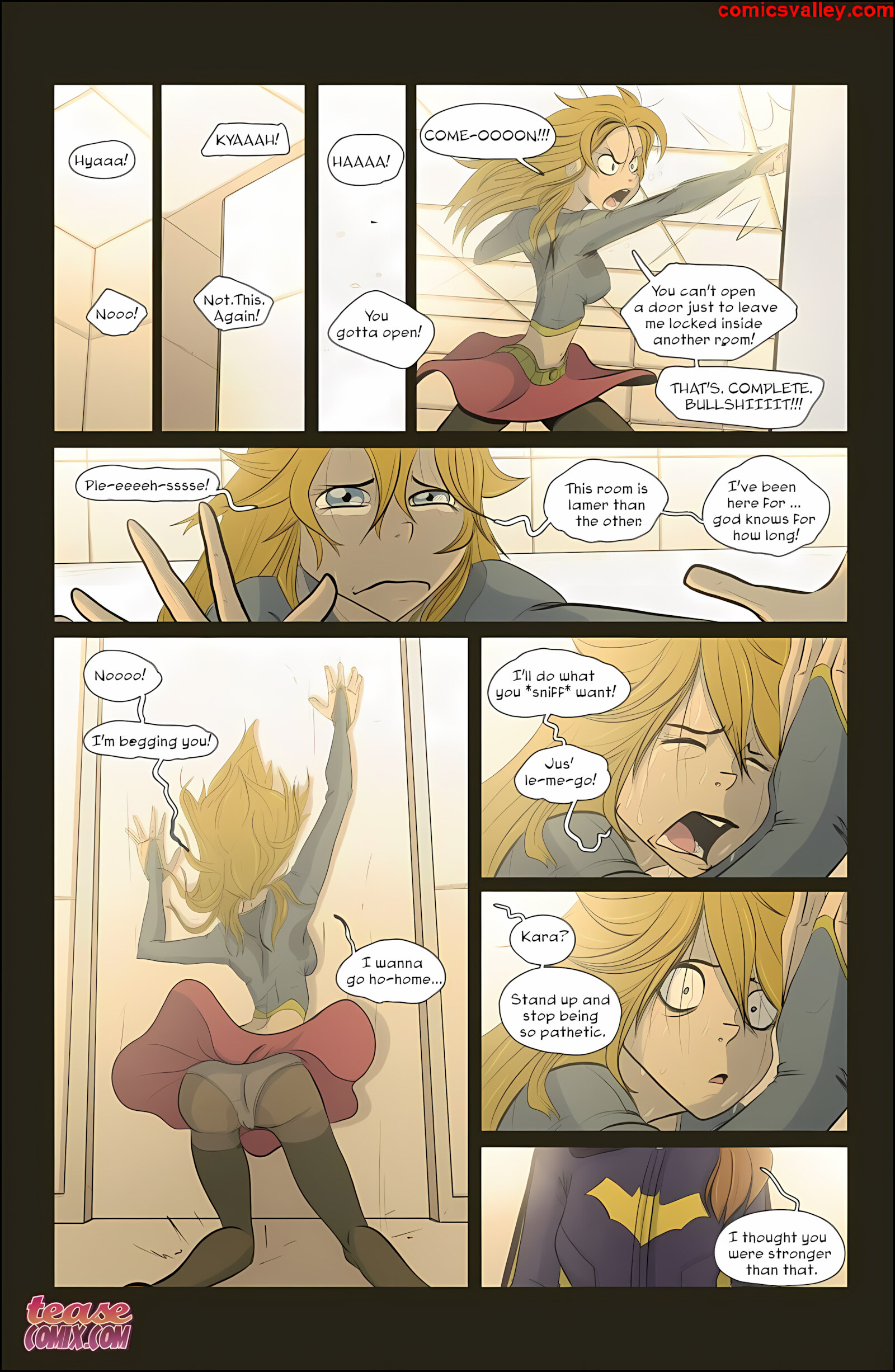 Supergirl – White Night [Tease Comix], Supergirl - White Night, page 12 of 24