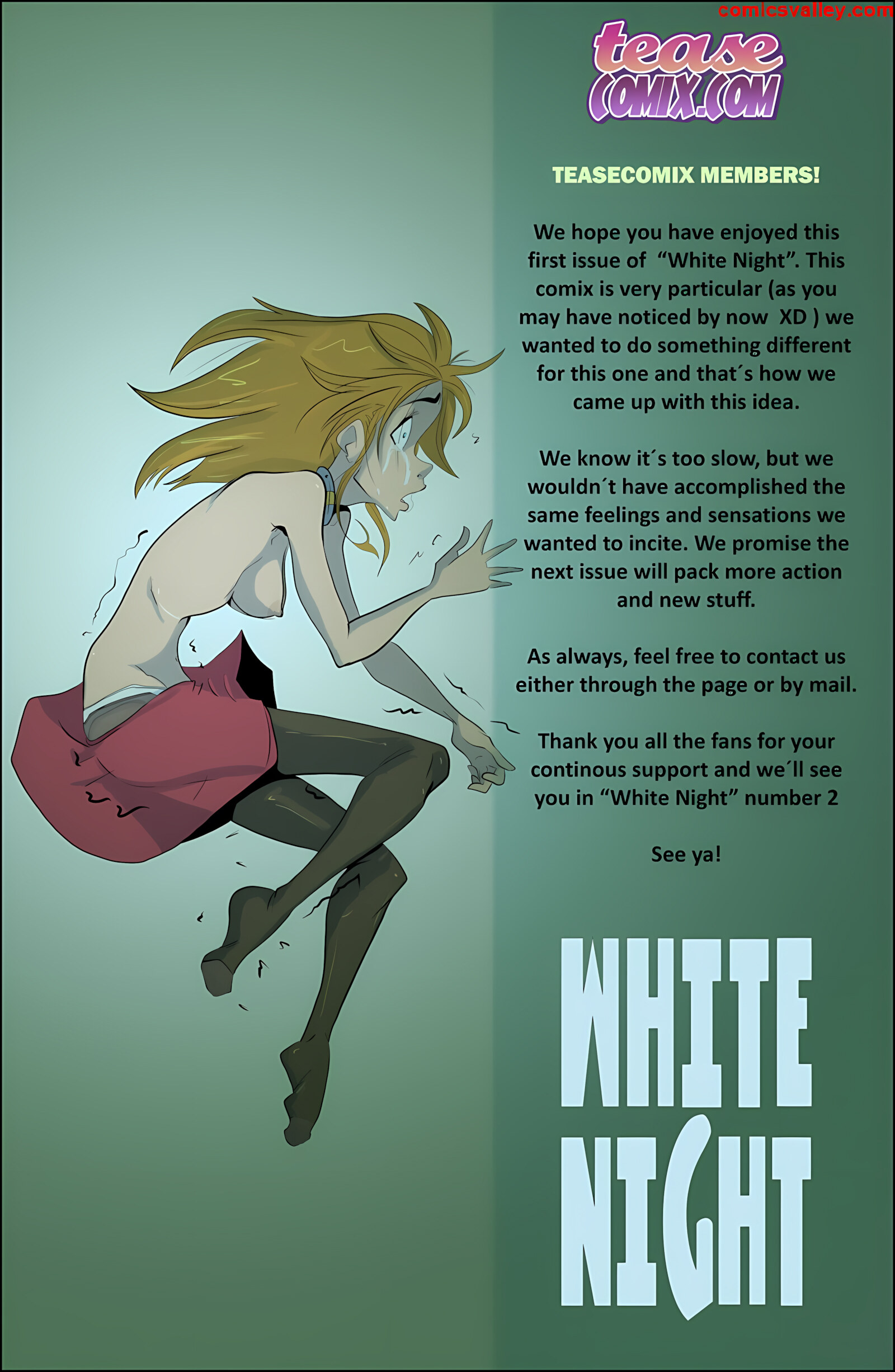 Supergirl – White Night [Tease Comix], Supergirl - White Night, page 24 of 24