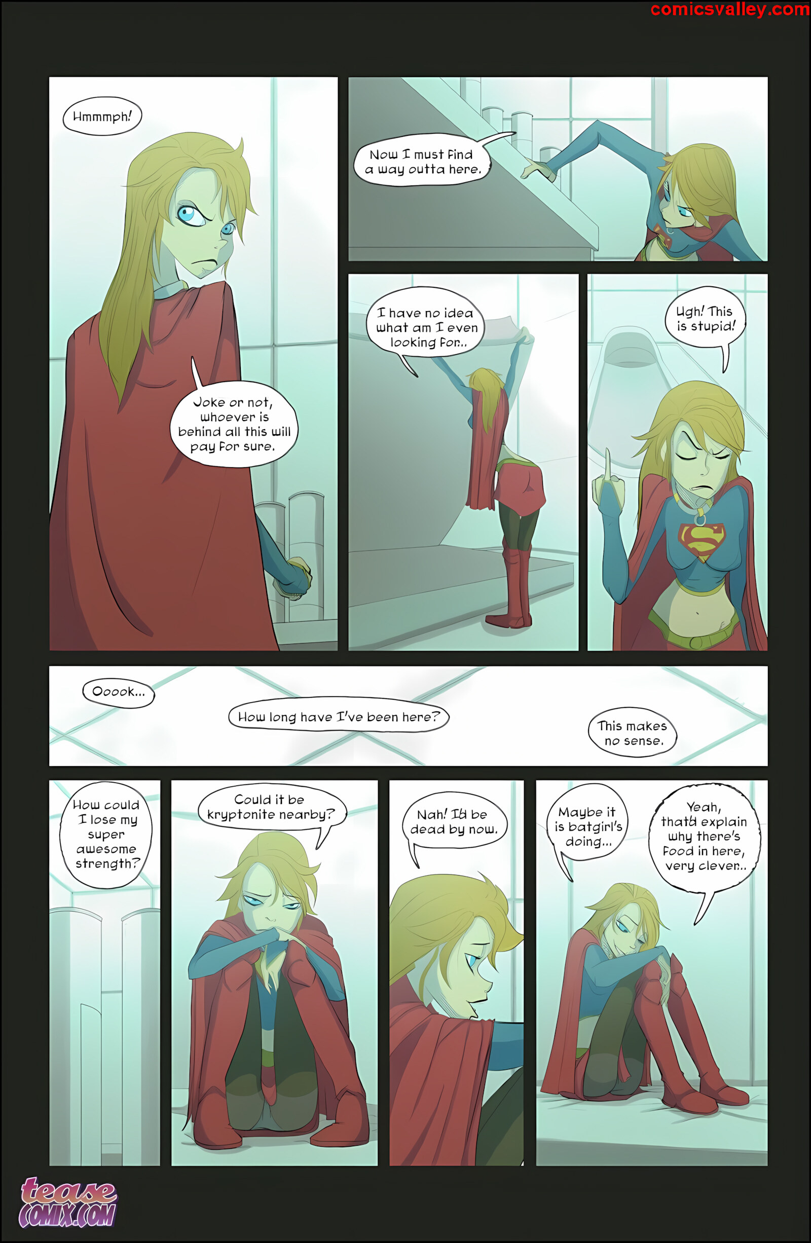 Supergirl – White Night [Tease Comix], Supergirl - White Night, page 4 of 24
