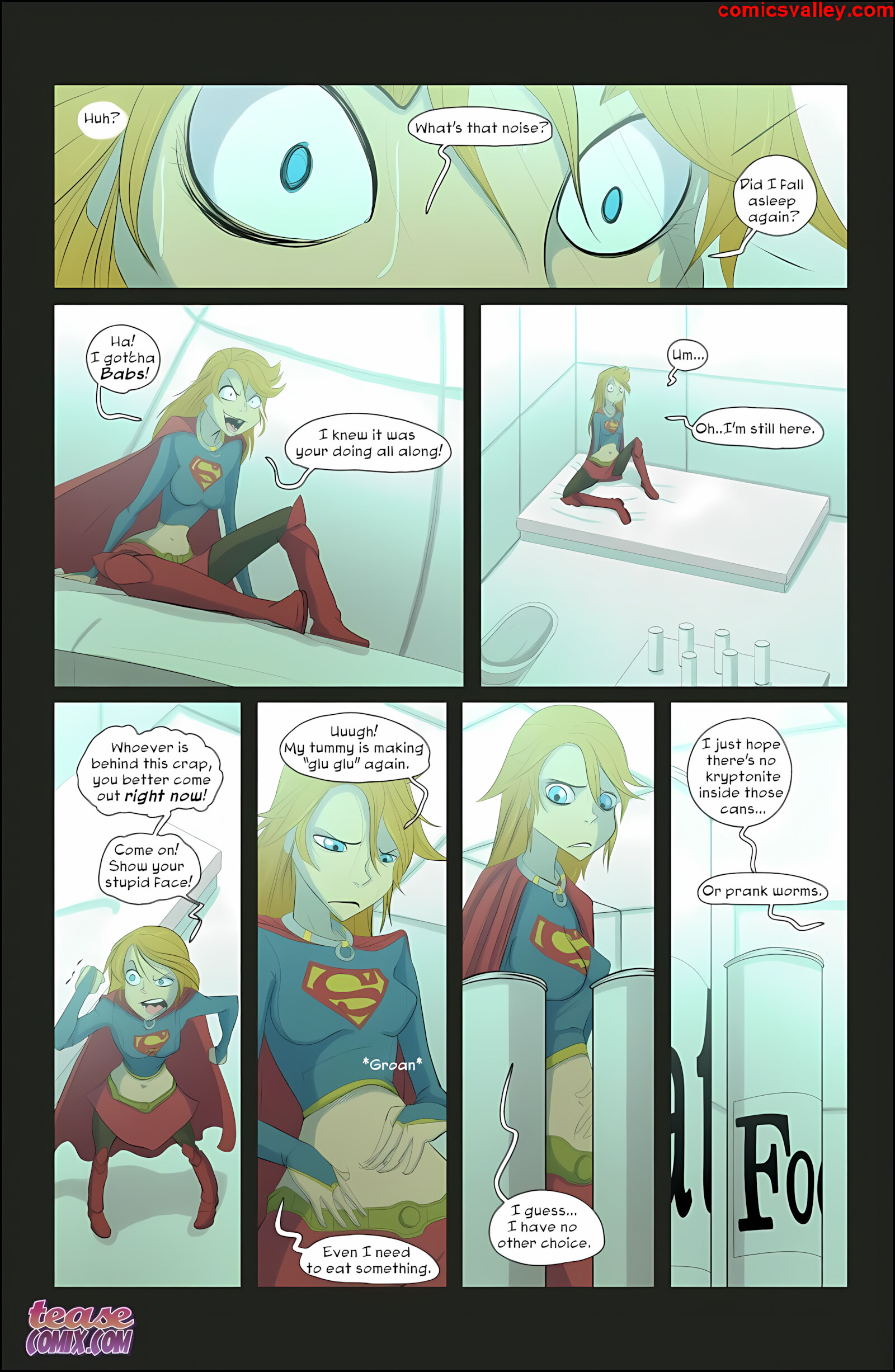 Supergirl – White Night [Tease Comix], Supergirl - White Night, page 5 of 24