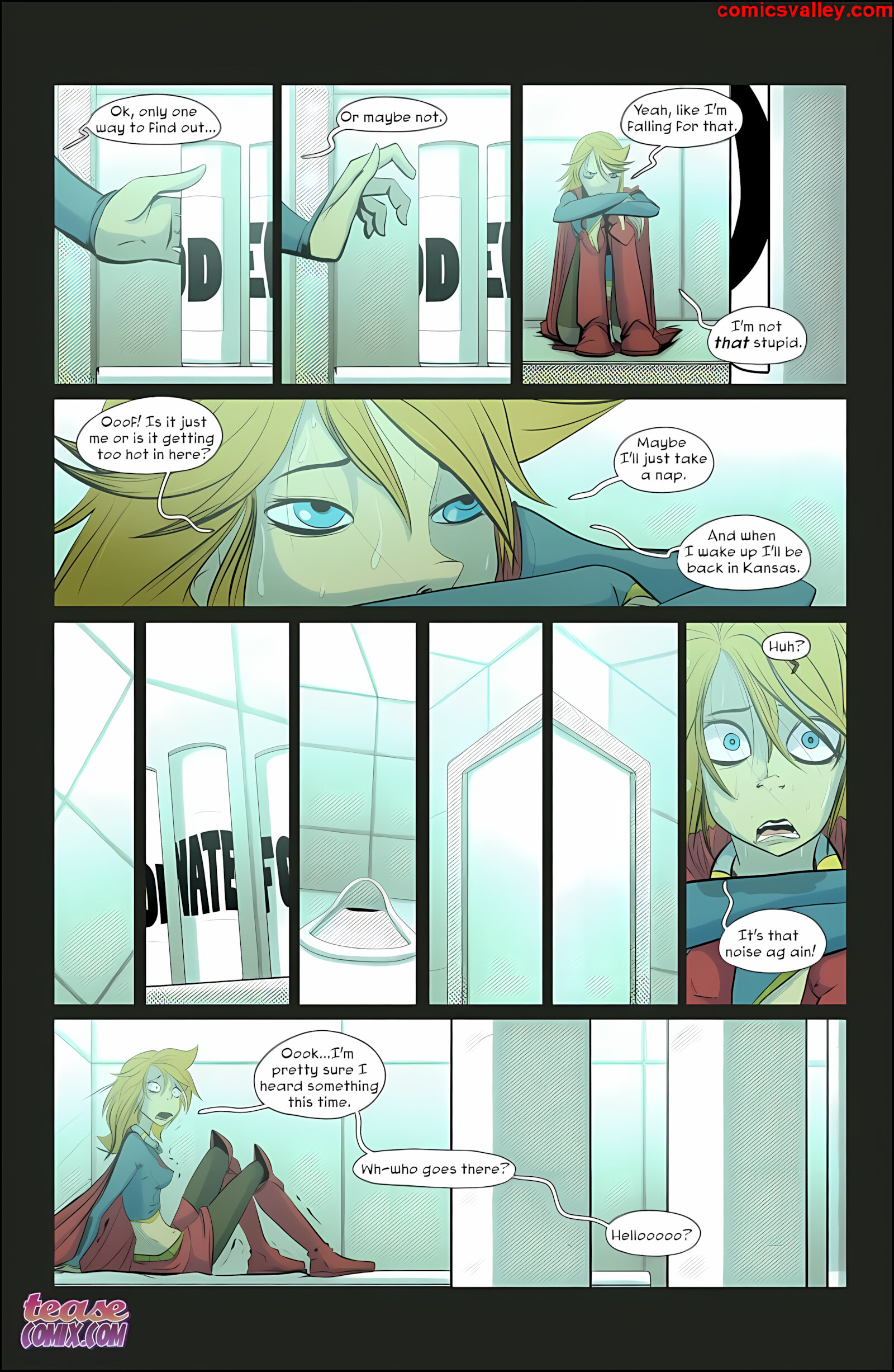 Supergirl – White Night [Tease Comix], Supergirl - White Night, page 6 of 24