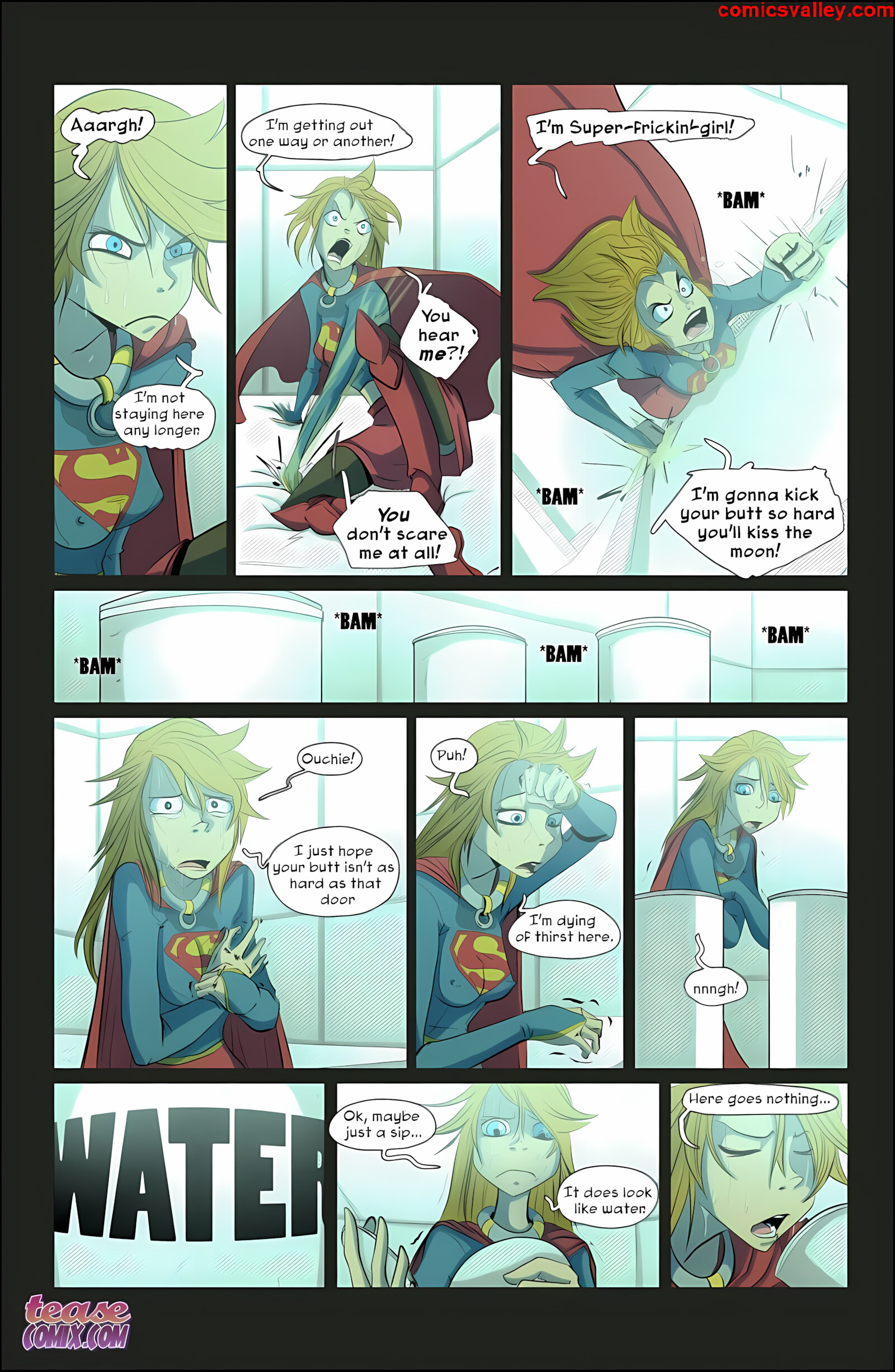 Supergirl – White Night [Tease Comix], Supergirl - White Night, page 7 of 24