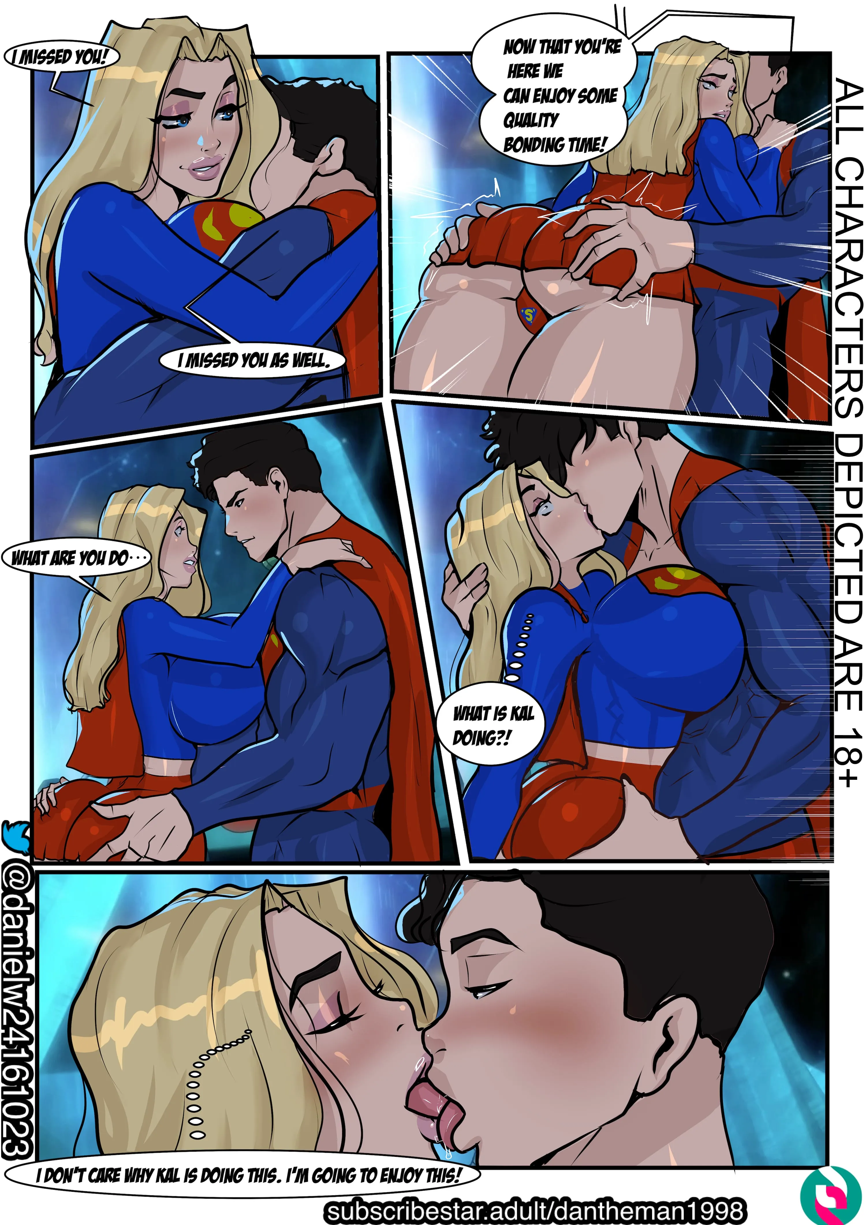 Superman’s Super Sluts (Justice League), 2 . Superman's Super Sluts - Chapter 2 [Lasga Claven], page 9 of 33