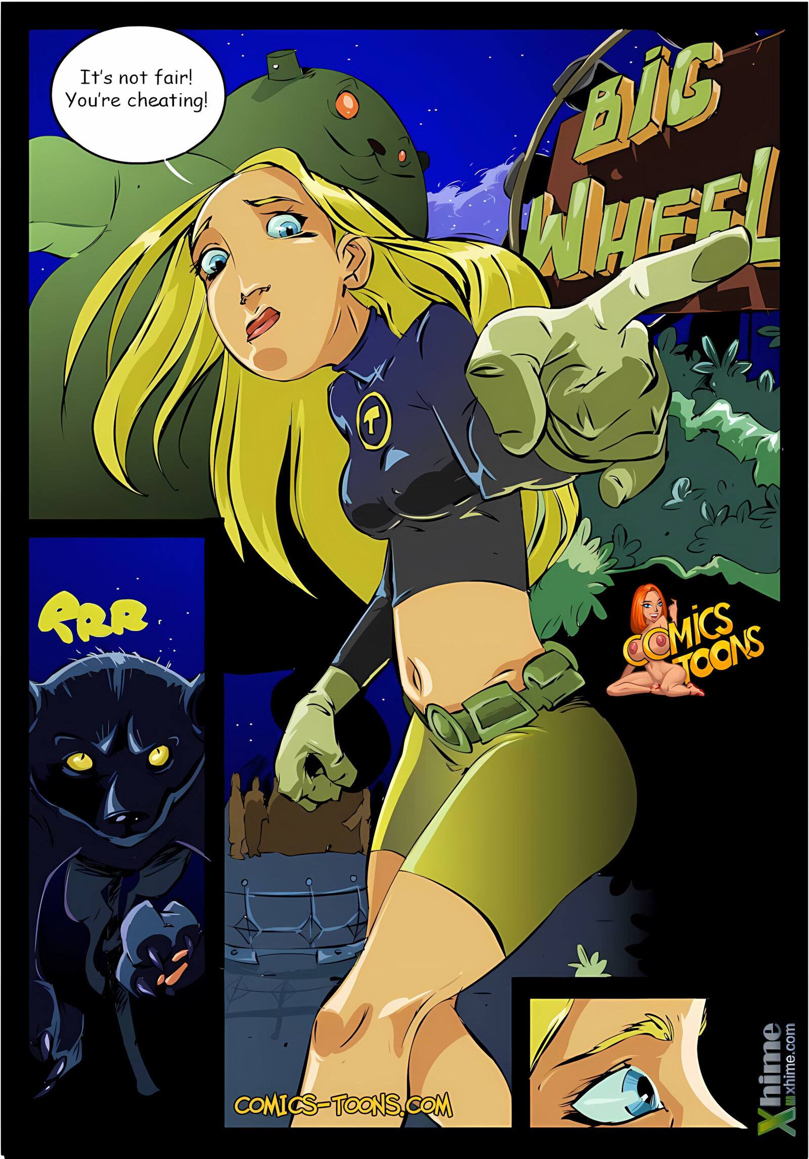 Terra and Beast Boy (Teen Titans) [Okunev], Terra and Beast Boy (Teen Titans), page 6 of 20