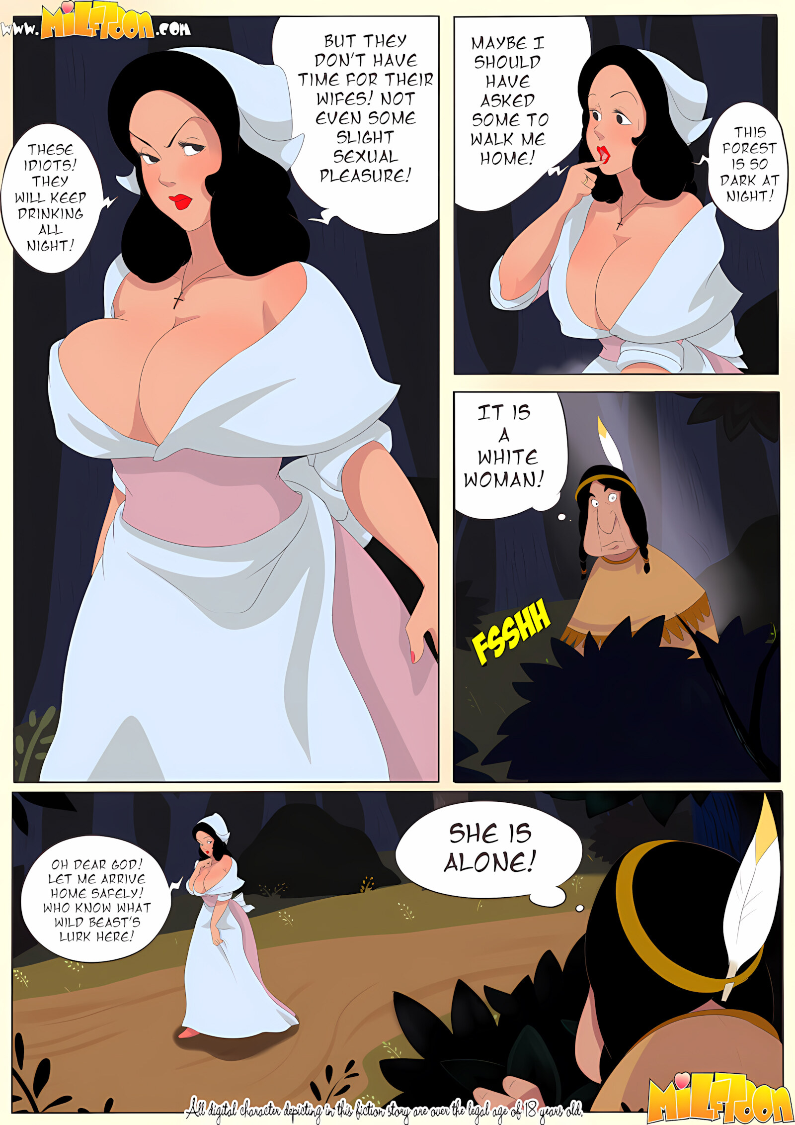Thankstaking [Milftoon], Thankstaking, page 15 of 22