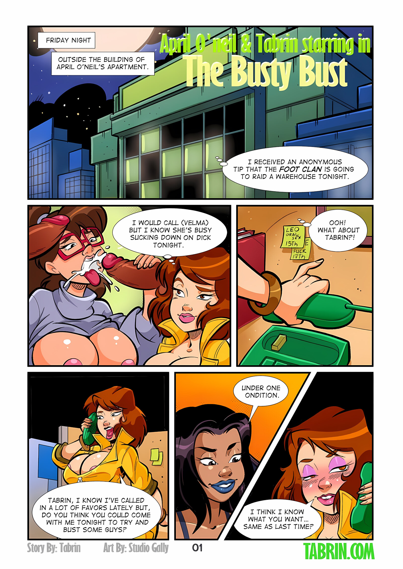 The Busty Bust [Tabrin], The Busty Bust, page 2 of 6