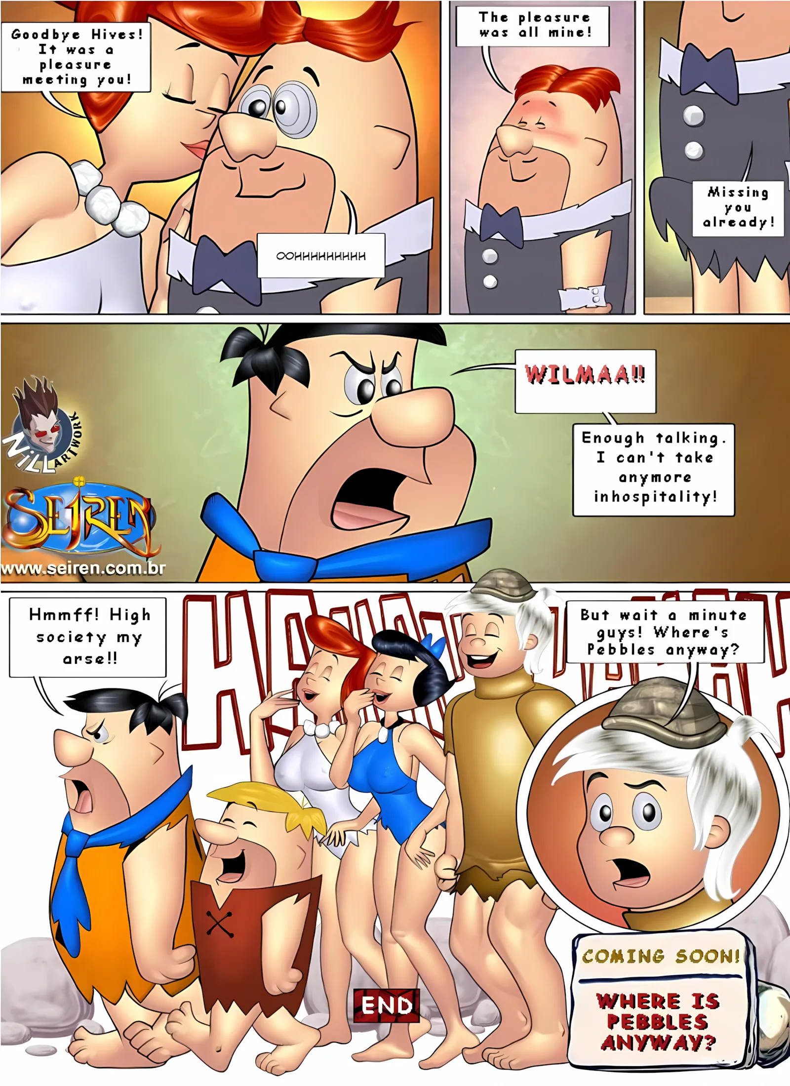The Fucknstones (The Flintstones) [Seiren], 3 . The Fucknstones - Chapter 3 (The Flintstones) [Seiren], page 110 of 110
