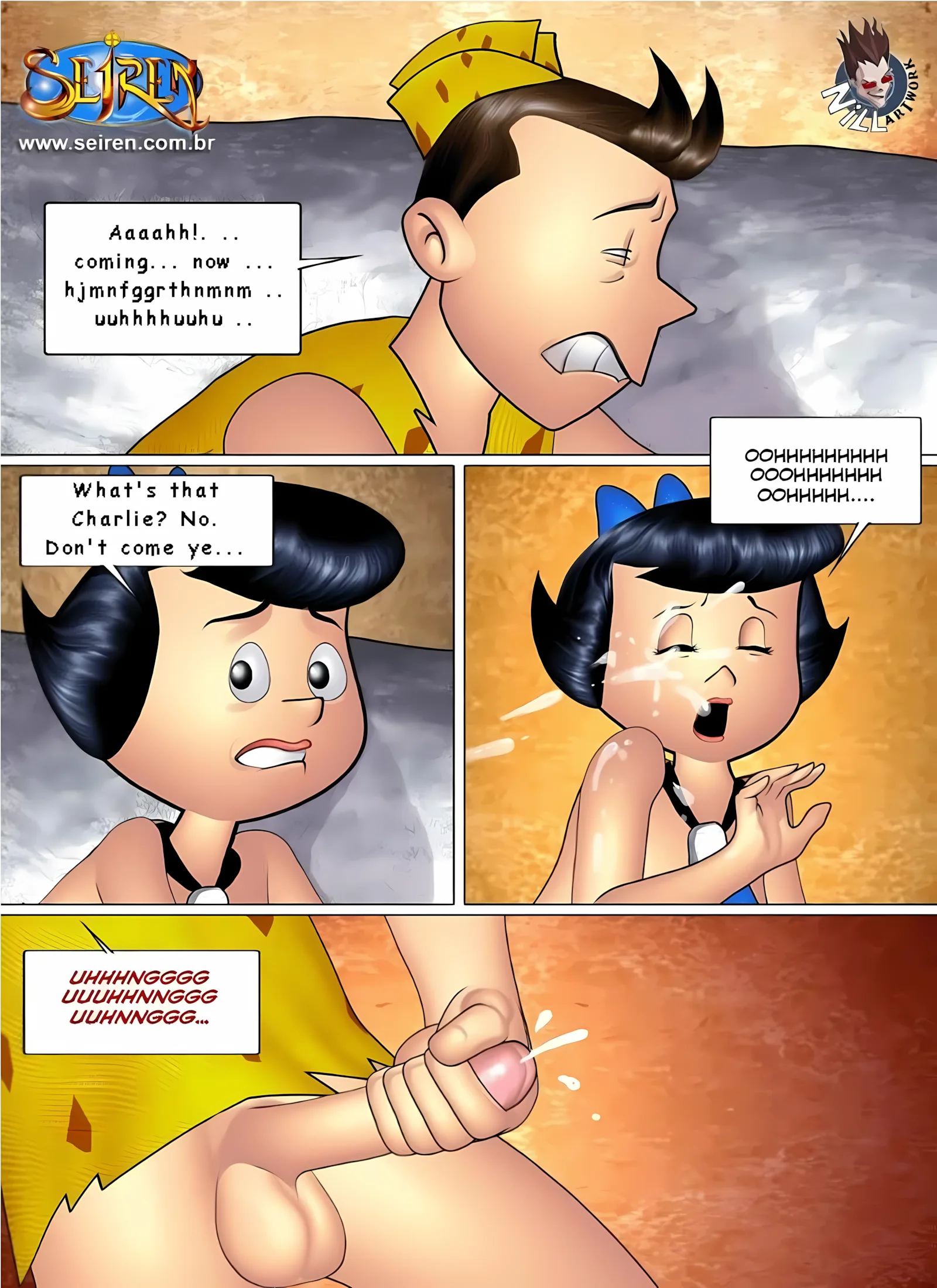 The Fucknstones (The Flintstones) [Seiren], 3 . The Fucknstones - Chapter 3 (The Flintstones) [Seiren], page 35 of 110