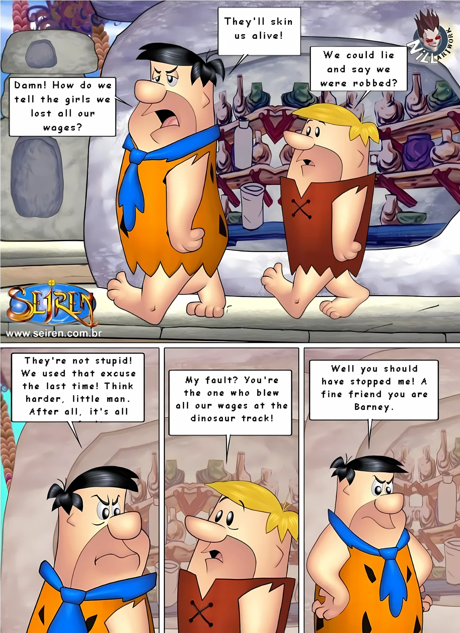 The Fucknstones (The Flintstones) [Seiren], 3 . The Fucknstones - Chapter 3 (The Flintstones) [Seiren], page 36 of 110