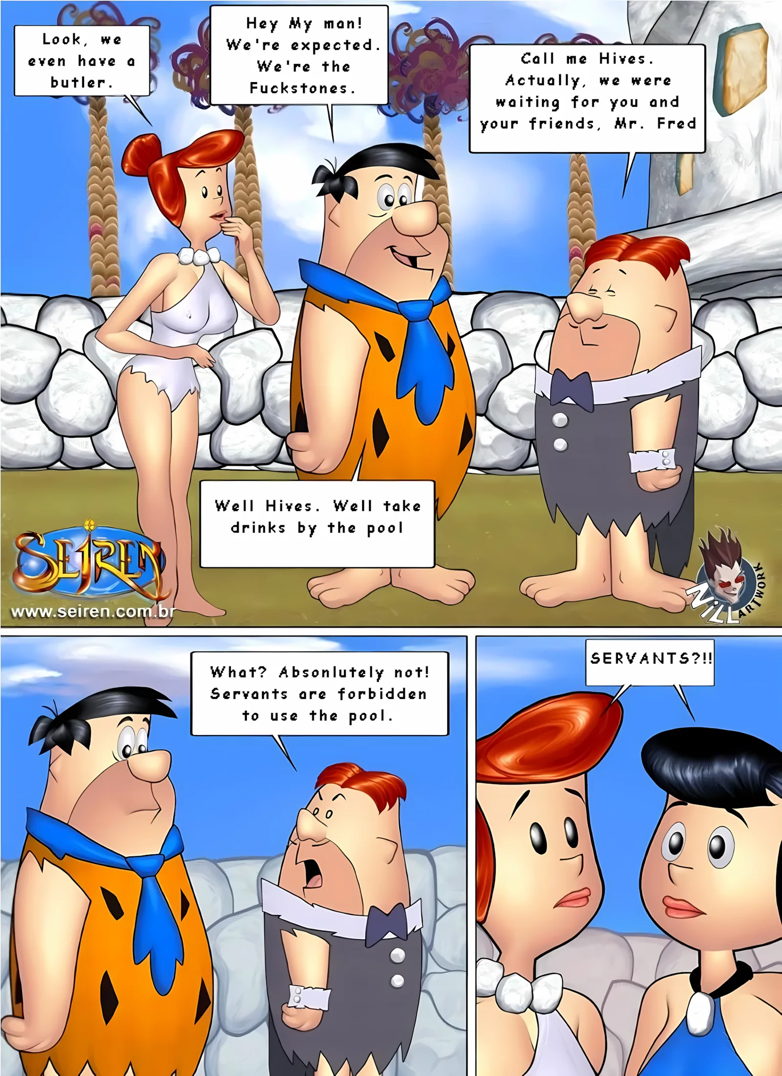The Fucknstones (The Flintstones) [Seiren], 3 . The Fucknstones - Chapter 3 (The Flintstones) [Seiren], page 42 of 110