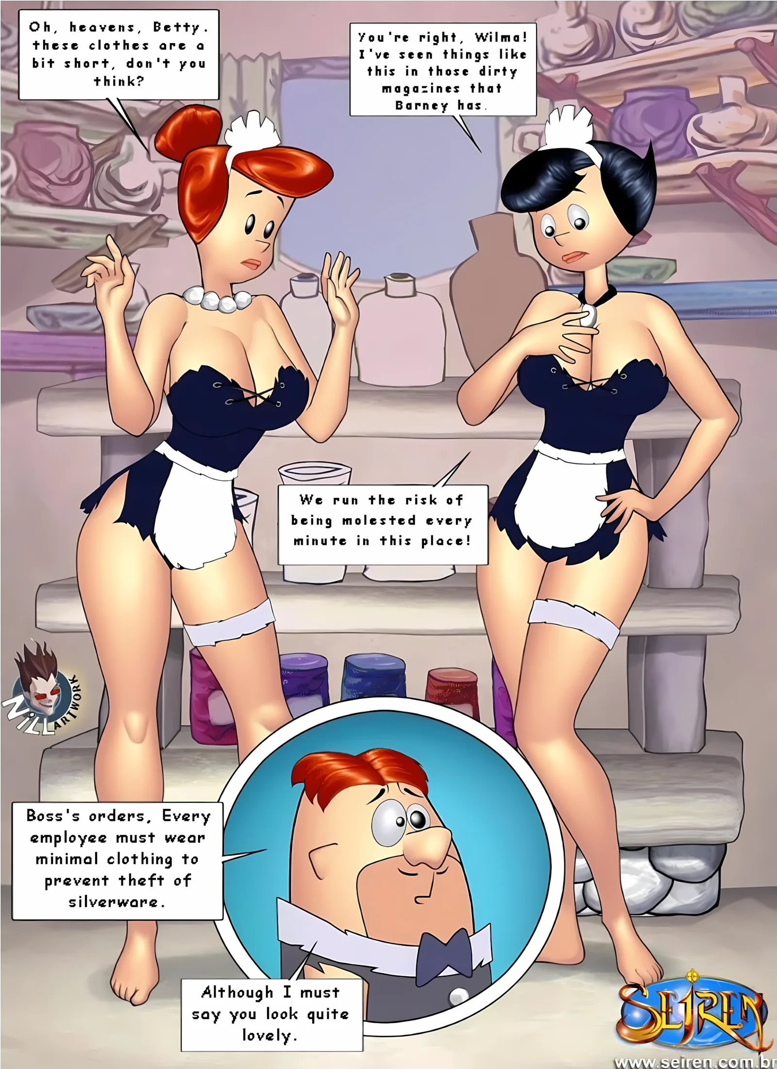 The Fucknstones (The Flintstones) [Seiren], 3 . The Fucknstones - Chapter 3 (The Flintstones) [Seiren], page 55 of 110