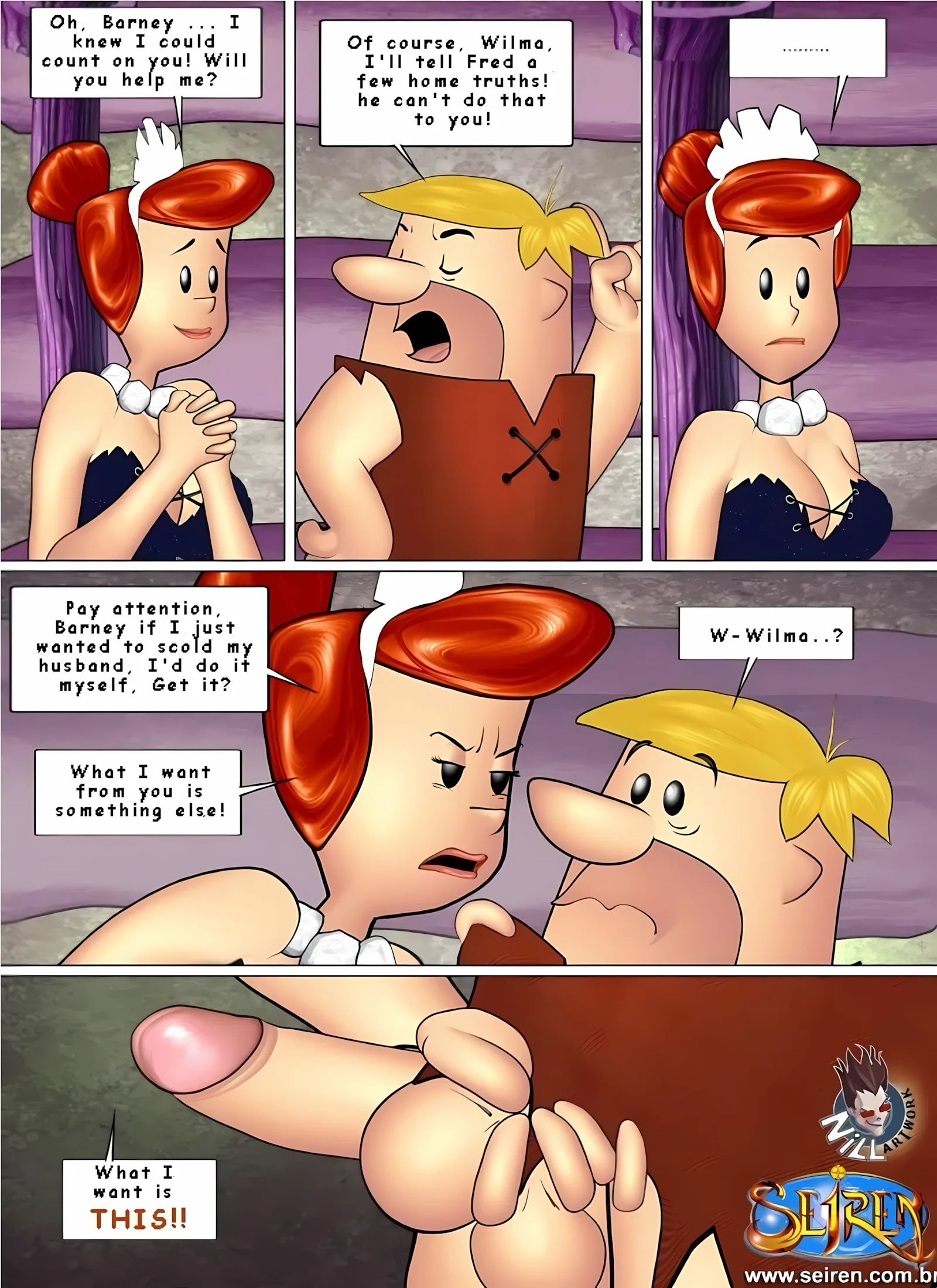 The Fucknstones (The Flintstones) [Seiren], 3 . The Fucknstones - Chapter 3 (The Flintstones) [Seiren], page 64 of 110