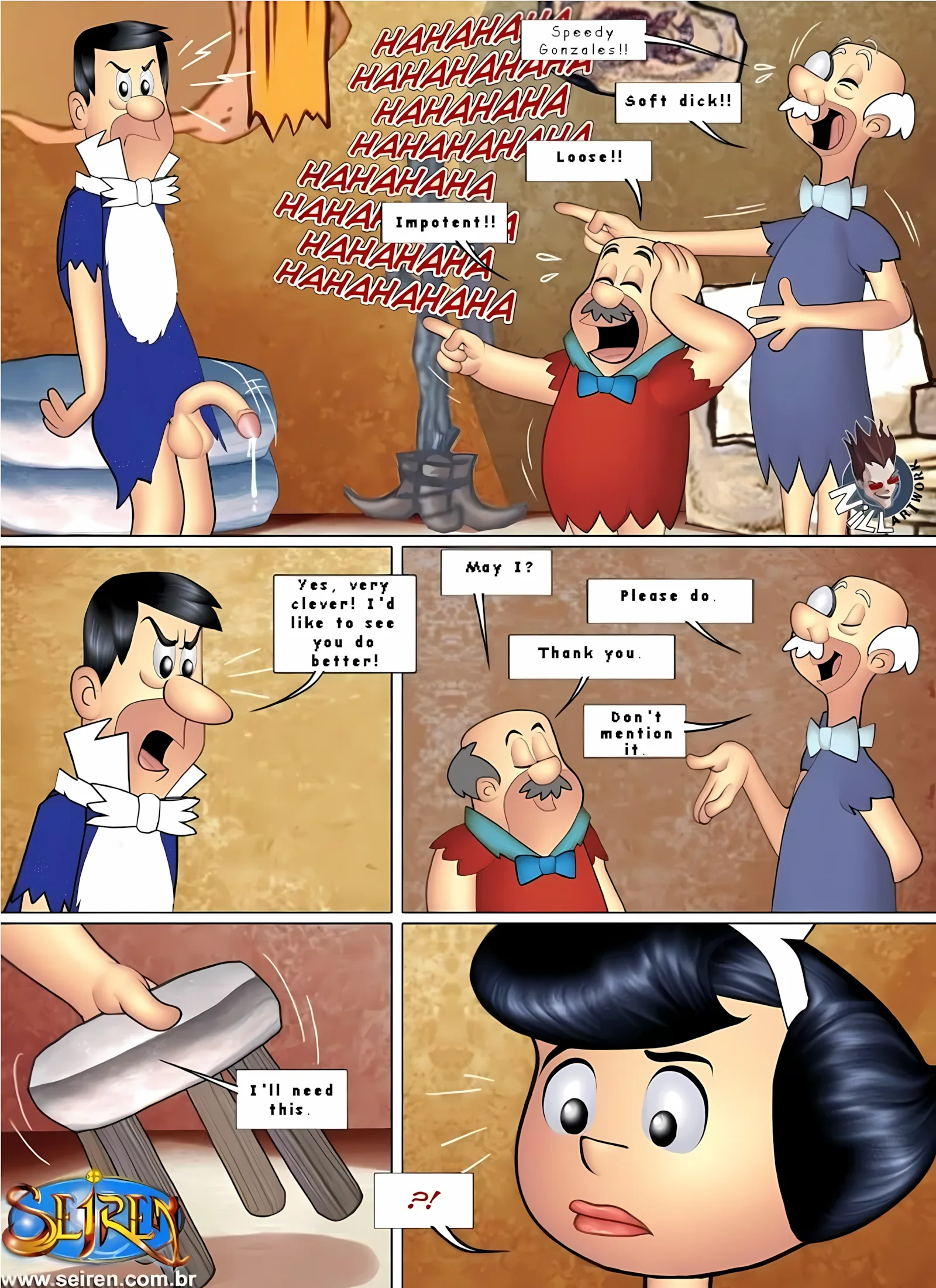 The Fucknstones (The Flintstones) [Seiren], 3 . The Fucknstones - Chapter 3 (The Flintstones) [Seiren], page 78 of 110