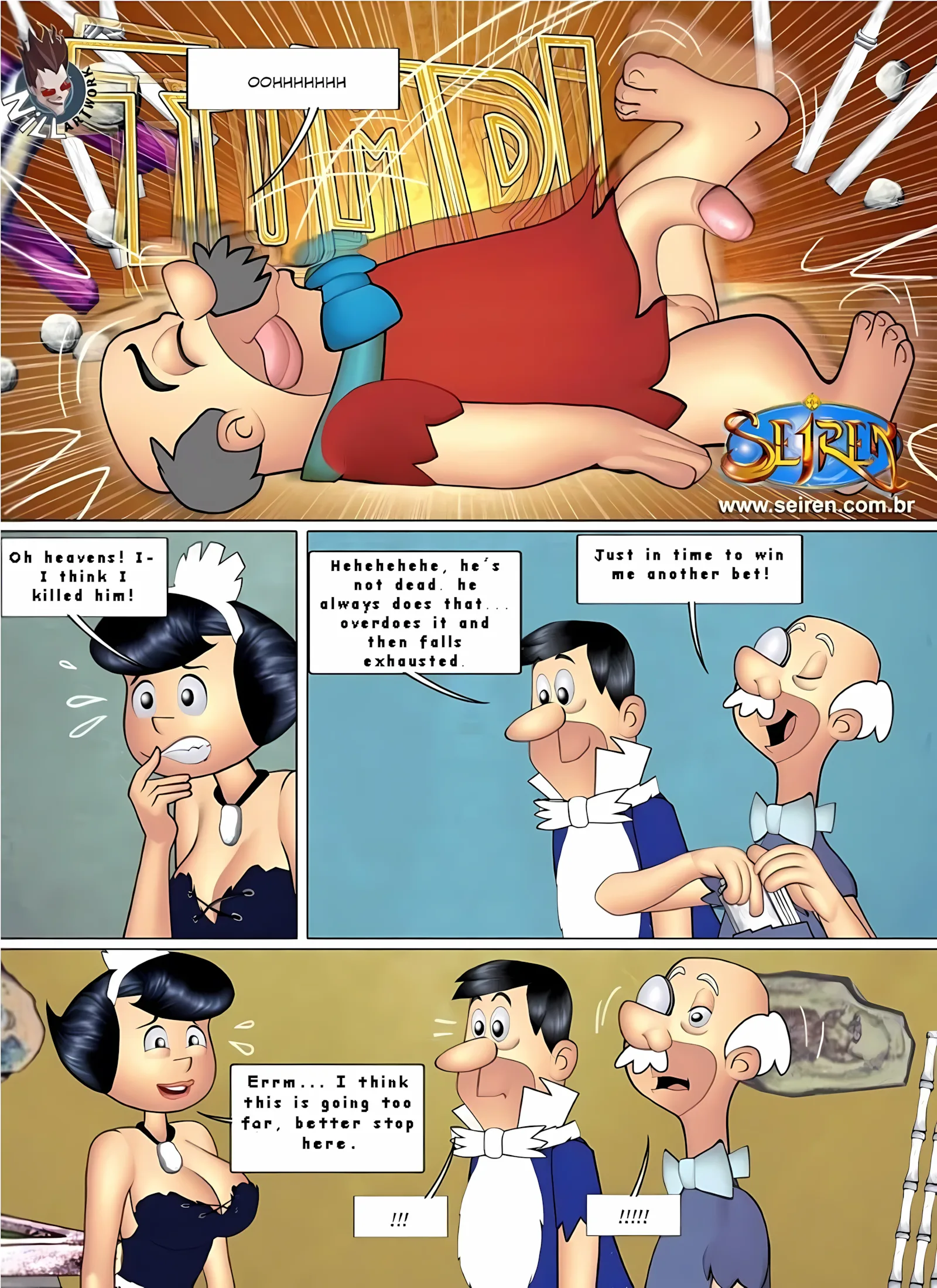 The Fucknstones (The Flintstones) [Seiren], 3 . The Fucknstones - Chapter 3 (The Flintstones) [Seiren], page 86 of 110