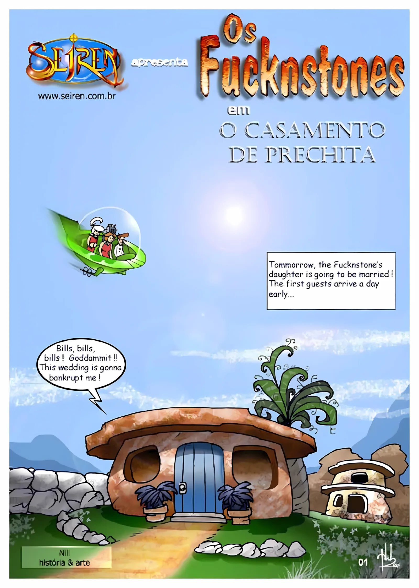 The Fucknstones (The Flintstones) [Seiren], 2 . The Fucknstones - Chapter 2 (The Flintstones) [Seiren], page 2 of 58