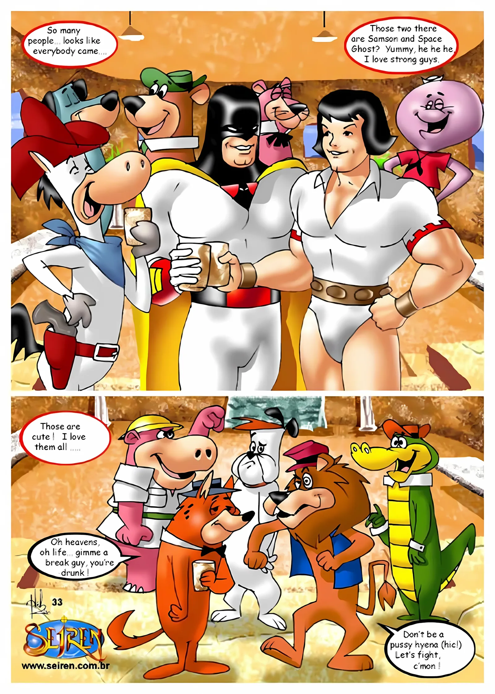 The Fucknstones (The Flintstones) [Seiren], 2 . The Fucknstones - Chapter 2 (The Flintstones) [Seiren], page 33 of 58