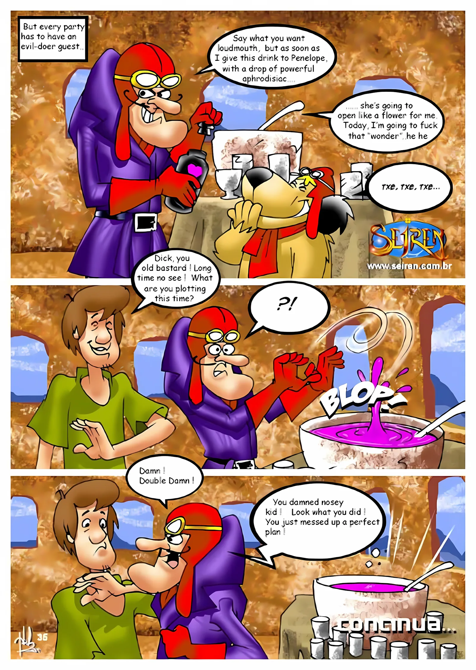 The Fucknstones (The Flintstones) [Seiren], 2 . The Fucknstones - Chapter 2 (The Flintstones) [Seiren], page 35 of 58