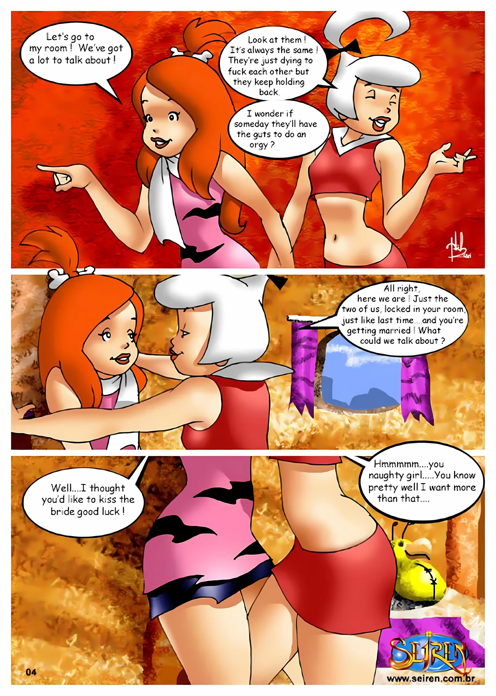 The Fucknstones (The Flintstones) [Seiren], 2 . The Fucknstones - Chapter 2 (The Flintstones) [Seiren], page 5 of 58