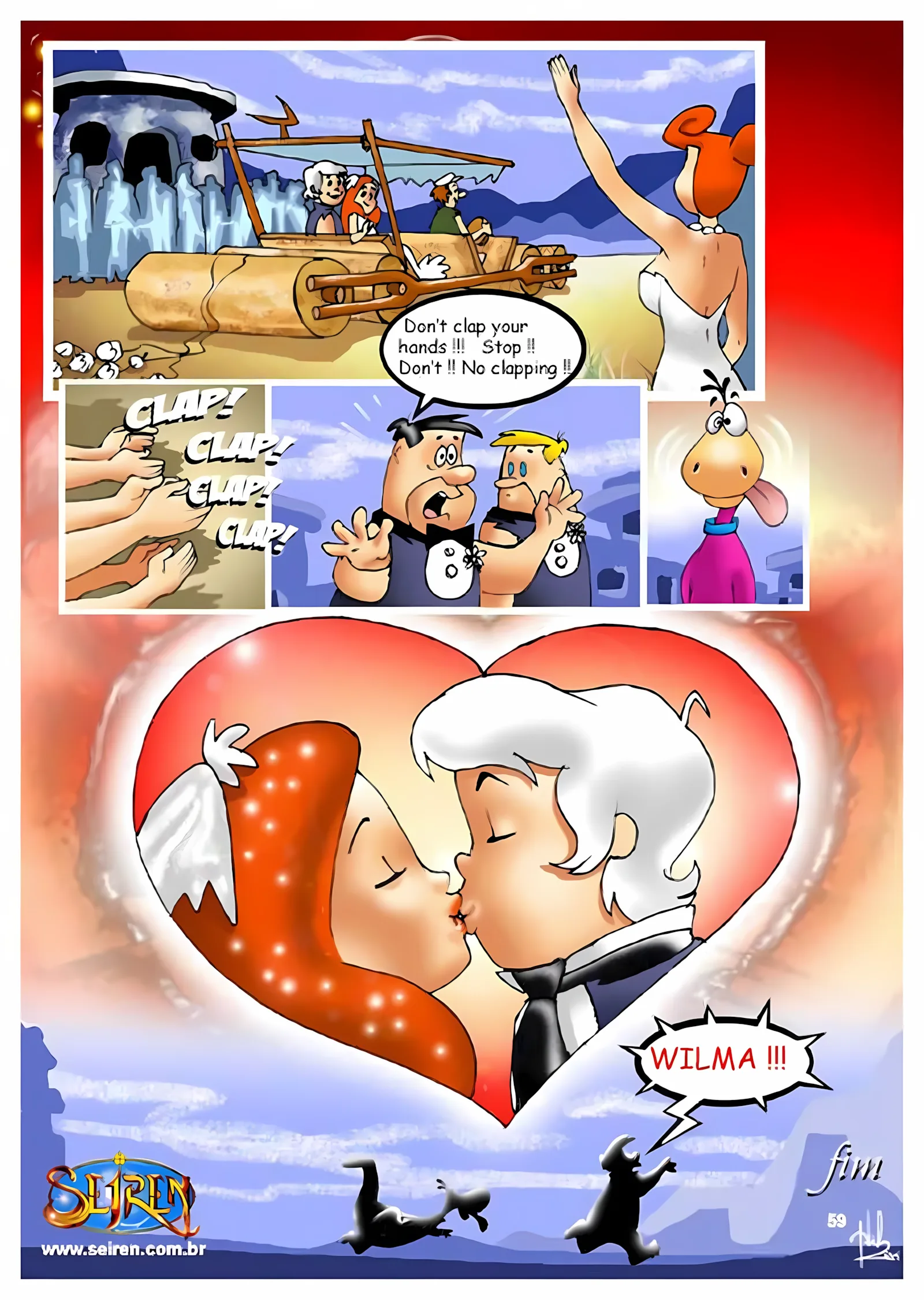 The Fucknstones (The Flintstones) [Seiren], 2 . The Fucknstones - Chapter 2 (The Flintstones) [Seiren], page 58 of 58