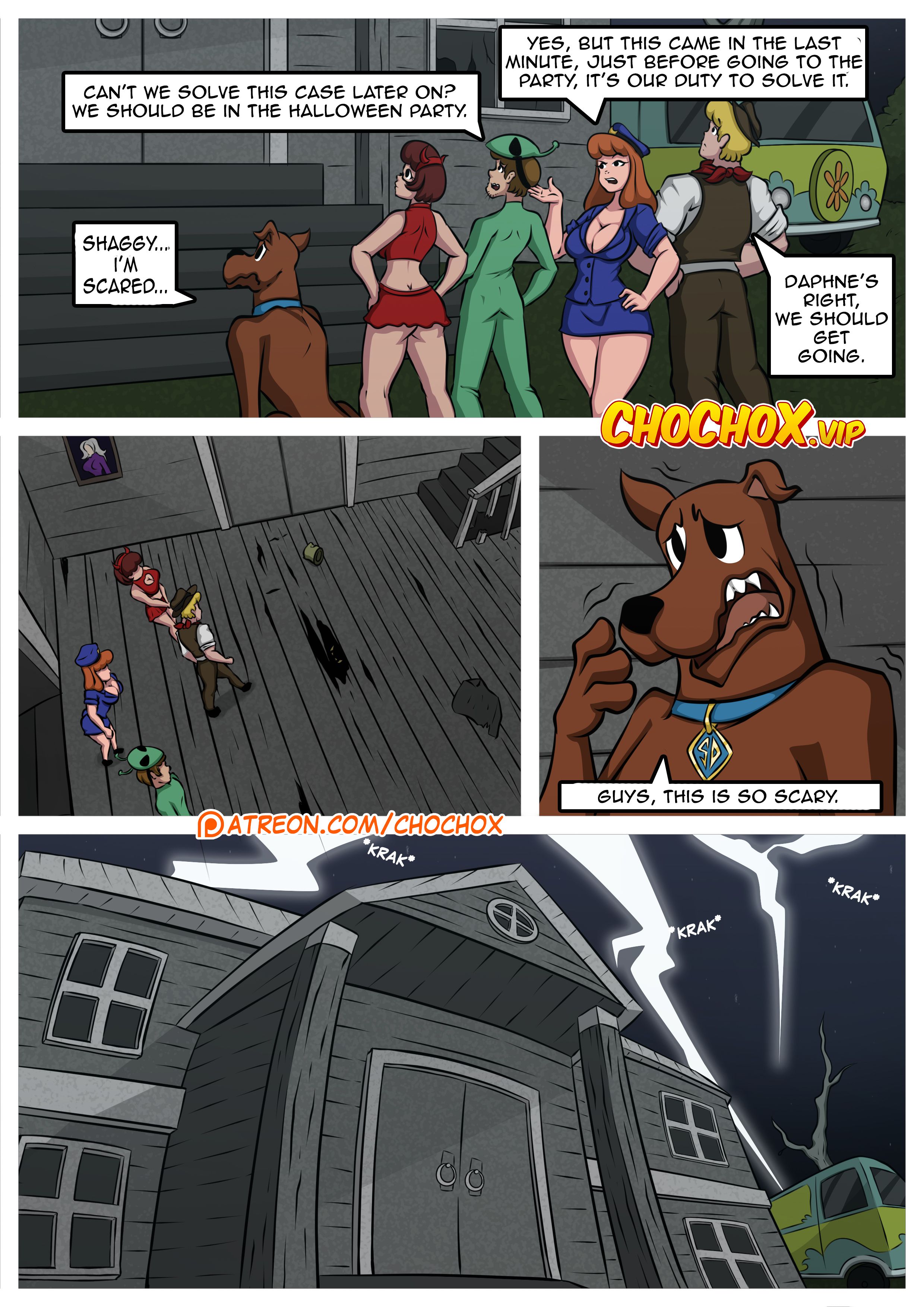 The Halloween Night [Crock Comix], The Halloween Night, page 2 of 17