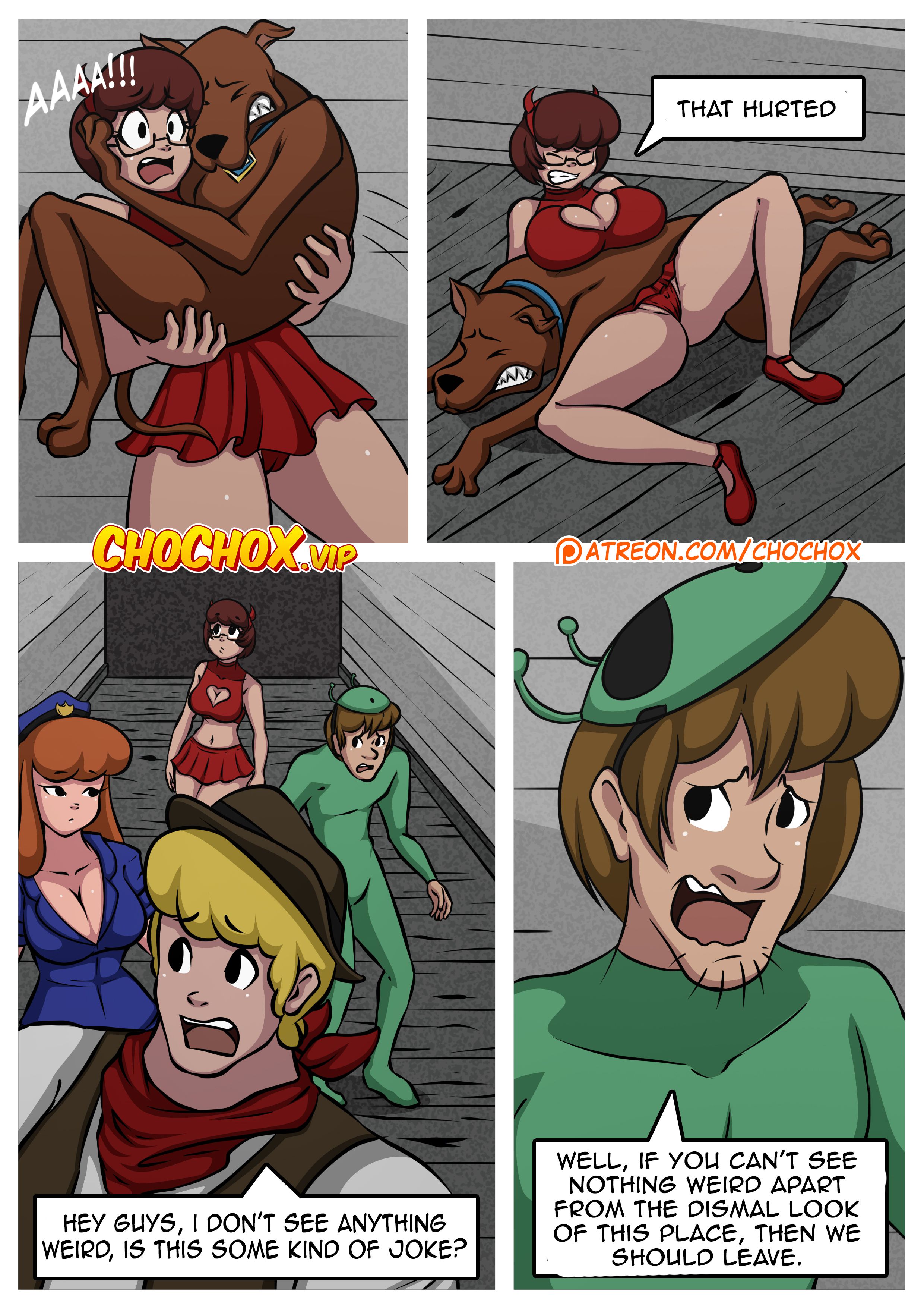 The Halloween Night [Crock Comix], The Halloween Night, page 3 of 17