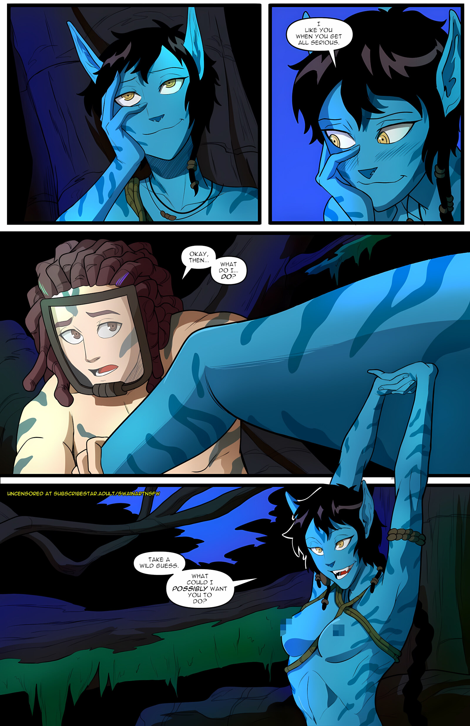 Avatar: Along Came a Spider [Swain Art], Avatar: Along Came a Spider, page 5 of 11