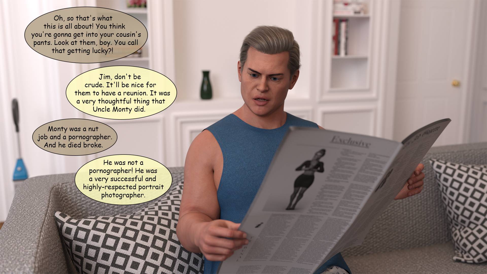The Legacy and Naughty Cousins [Kizaru3d], The Legacy and Naughty Cousins, page 10 of 138
