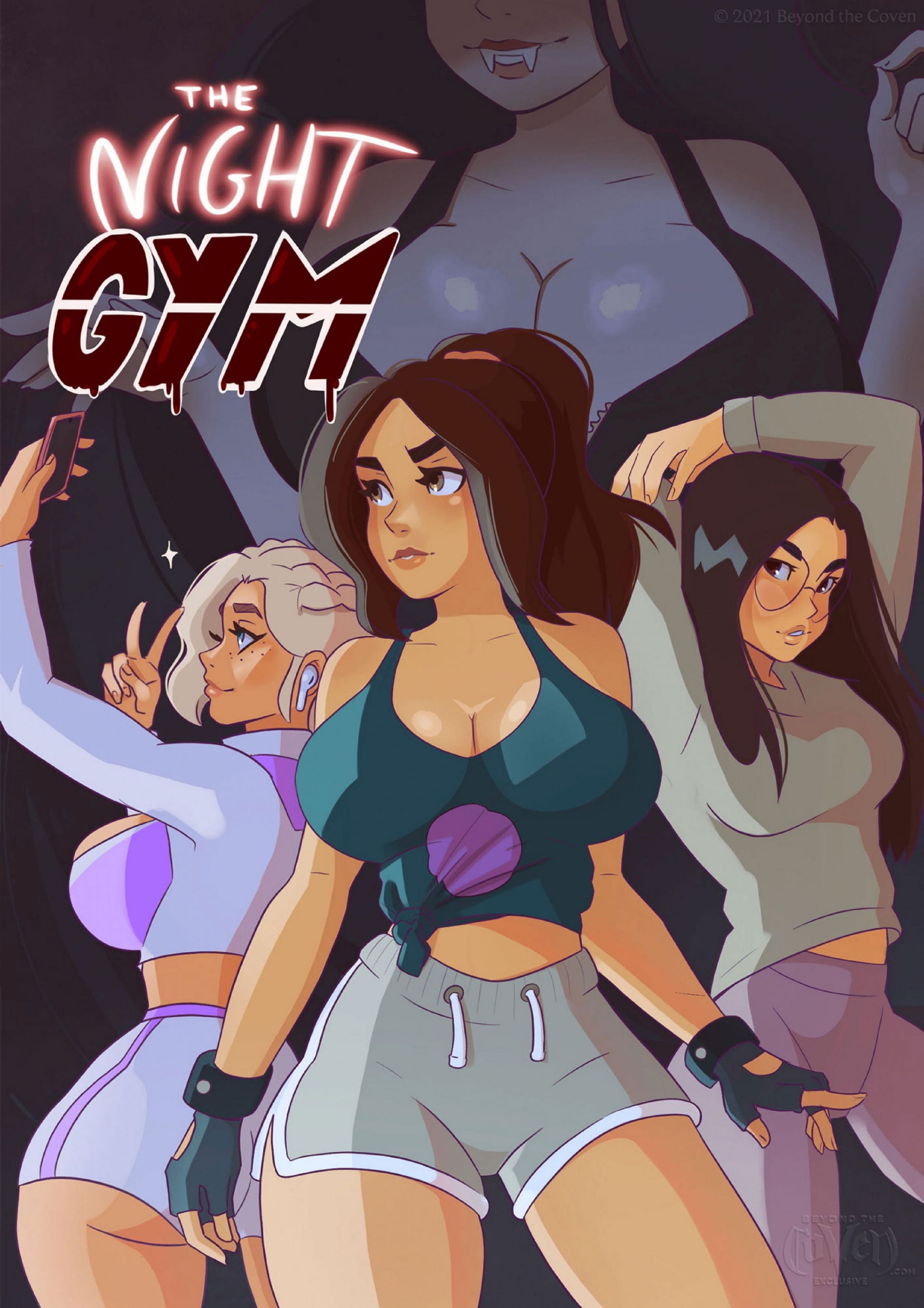 The Night Gym [HornyX], The Night Gym 1, page 1 of 13