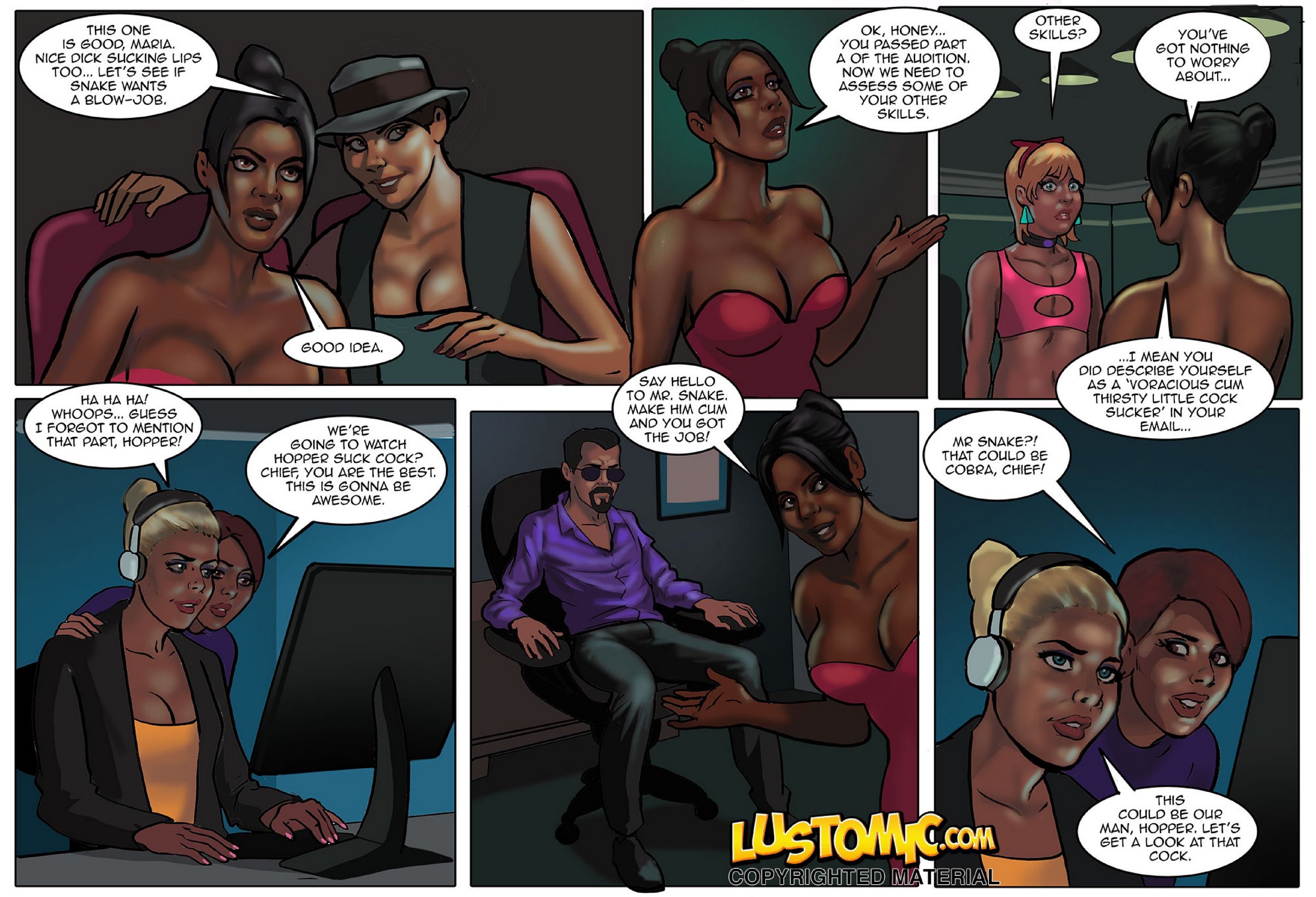 The Pink Serpent [Lustomic], The Pink Serpent, page 7 of 20