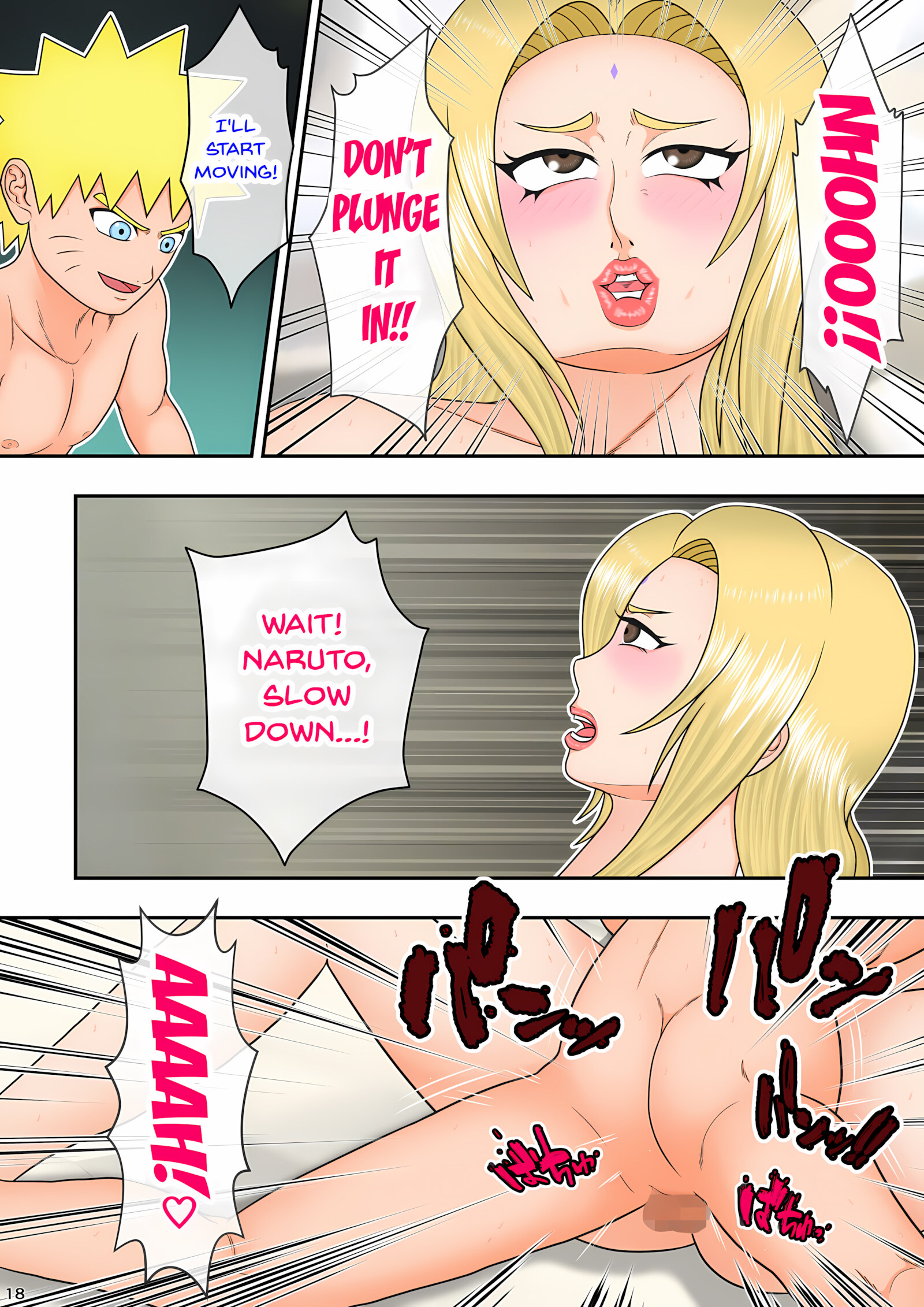 Tsunade’s Sex Education [Asakura Gin], Tsunade's Sex Education 2, page 19 of 30