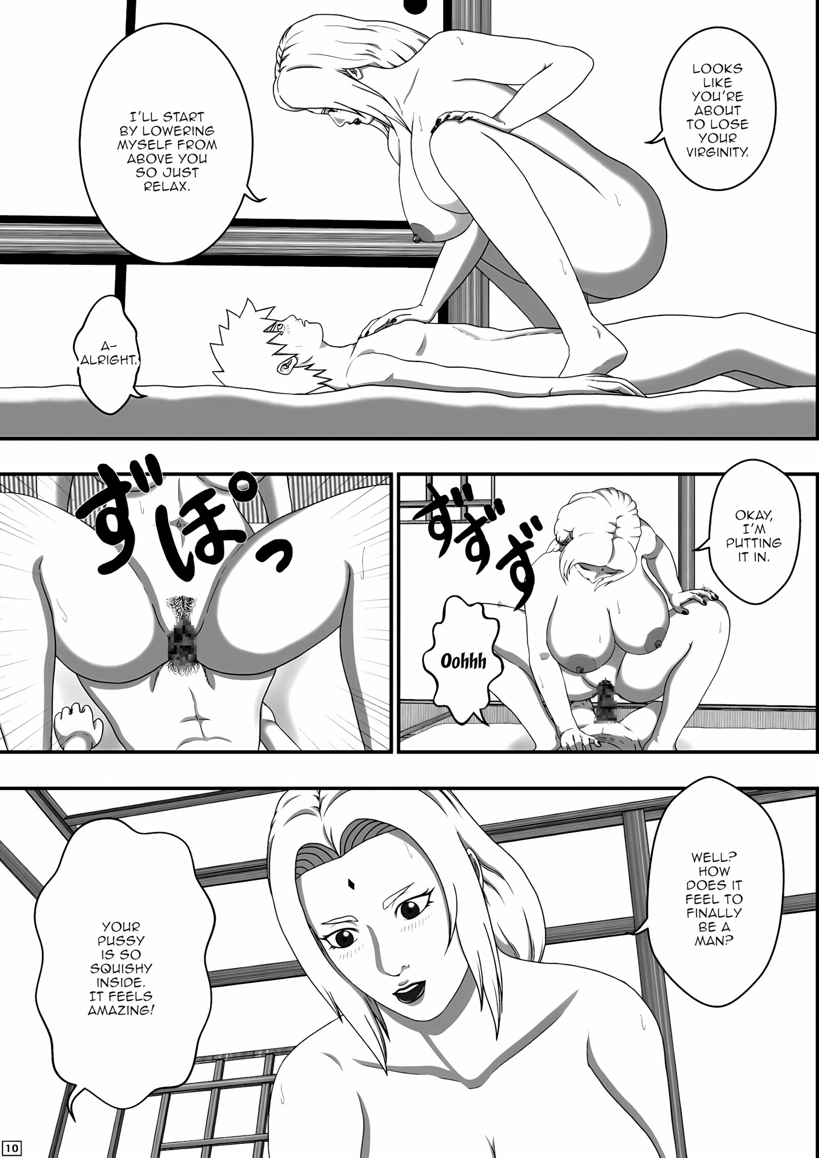Tsunade’s Sex Education [Asakura Gin], Tsunade's Sex Education 1, page 11 of 22