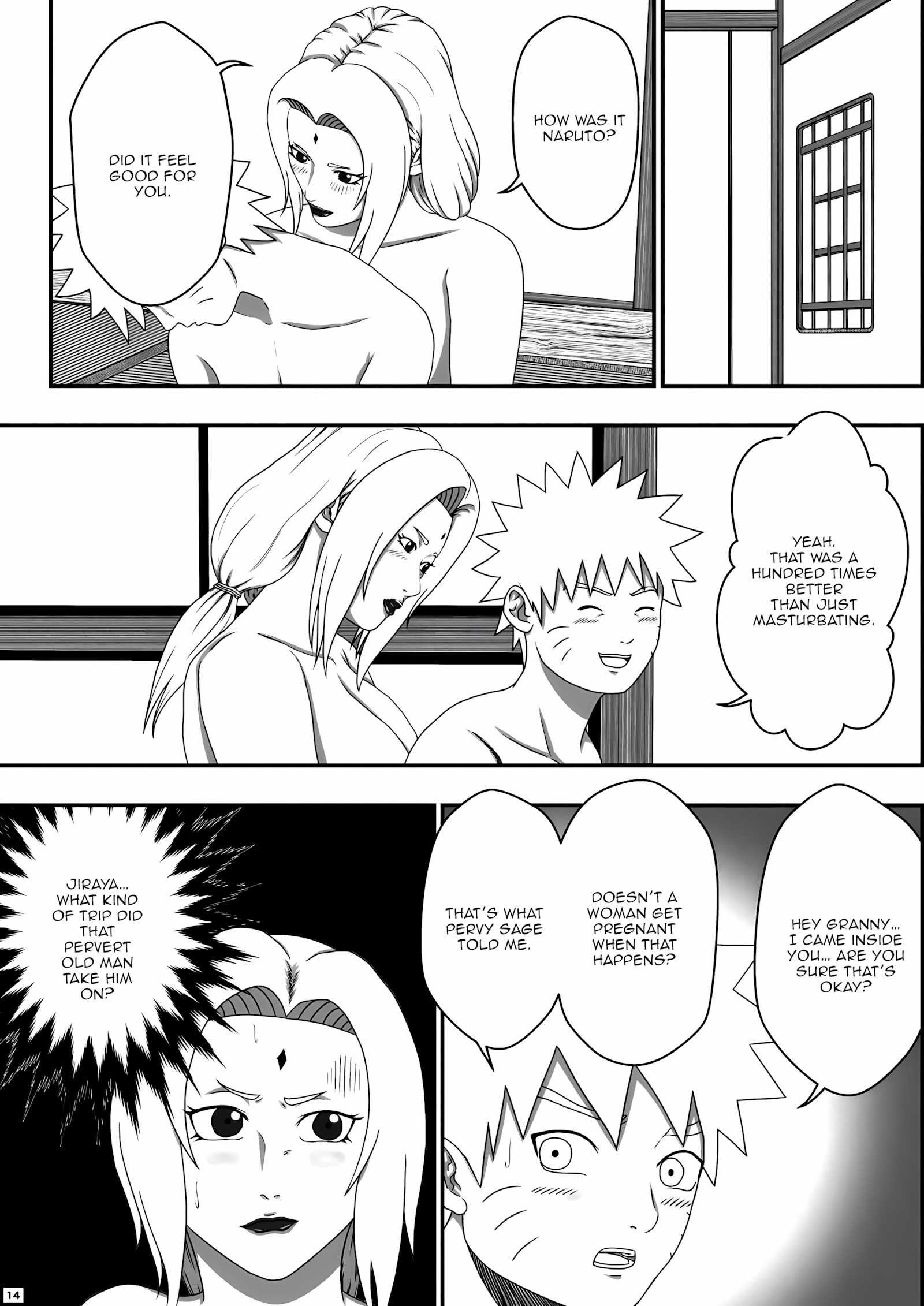 Tsunade’s Sex Education [Asakura Gin], Tsunade's Sex Education 1, page 15 of 22