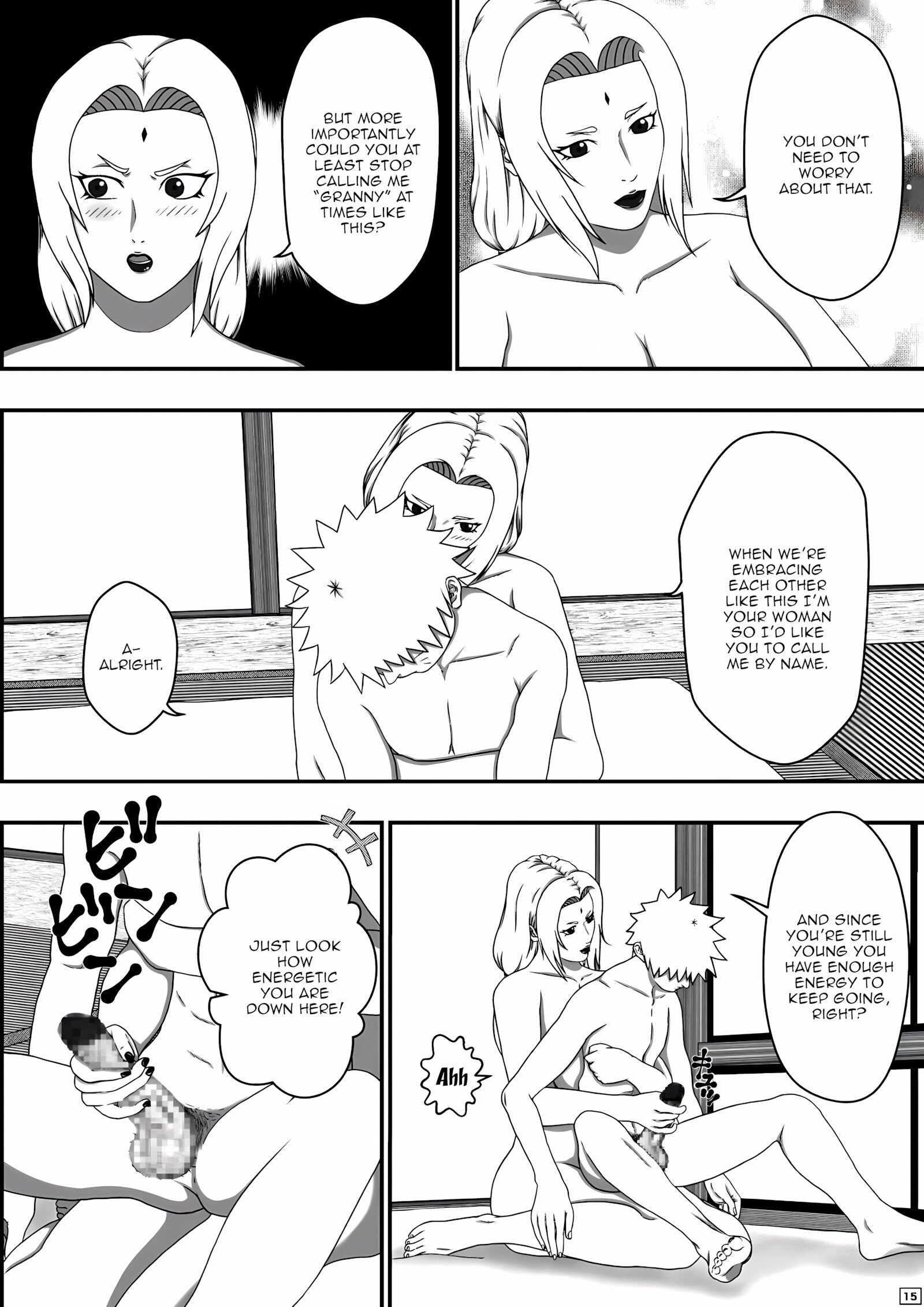 Tsunade’s Sex Education [Asakura Gin], Tsunade's Sex Education 1, page 16 of 22