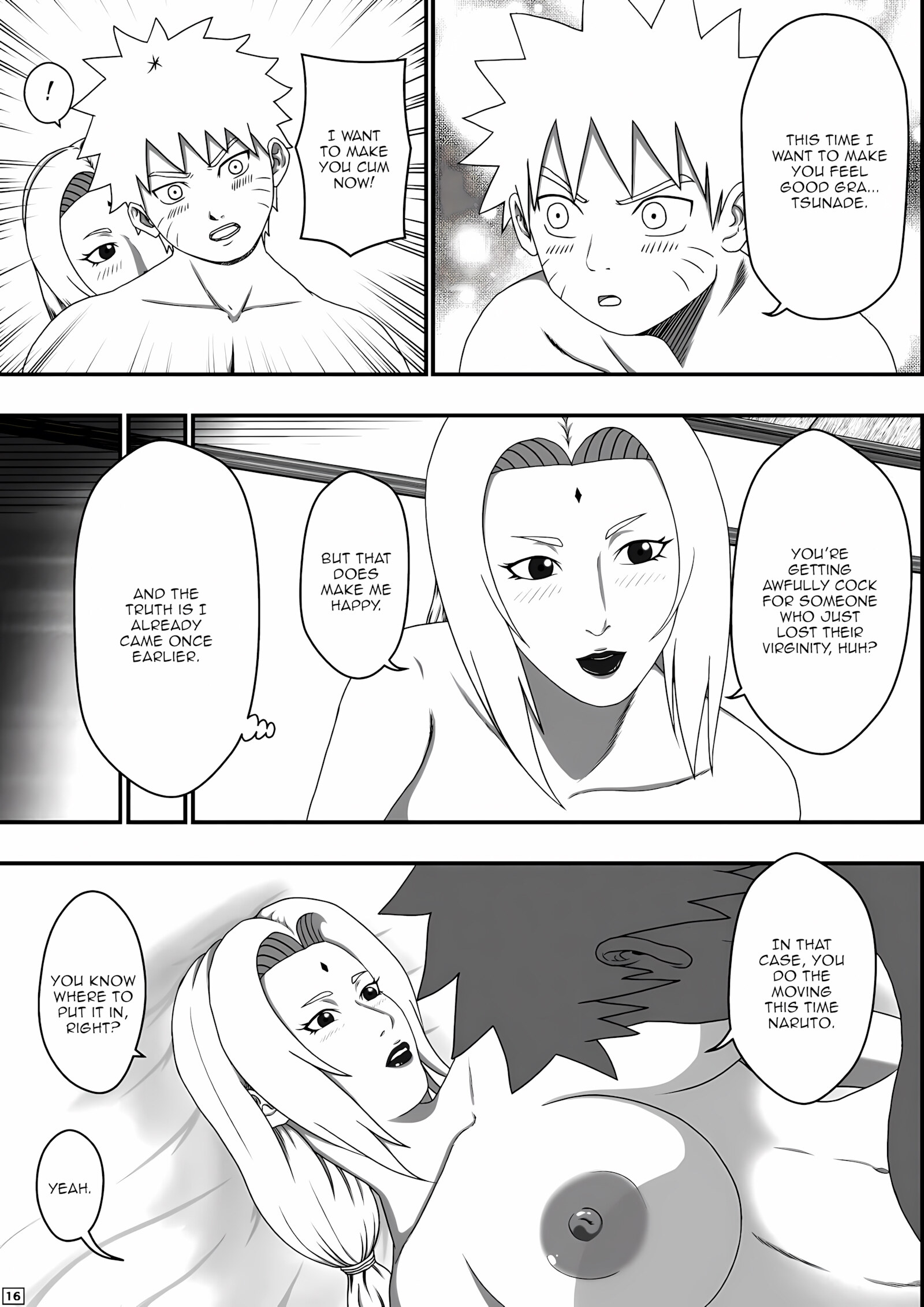 Tsunade’s Sex Education [Asakura Gin], Tsunade's Sex Education 1, page 17 of 22