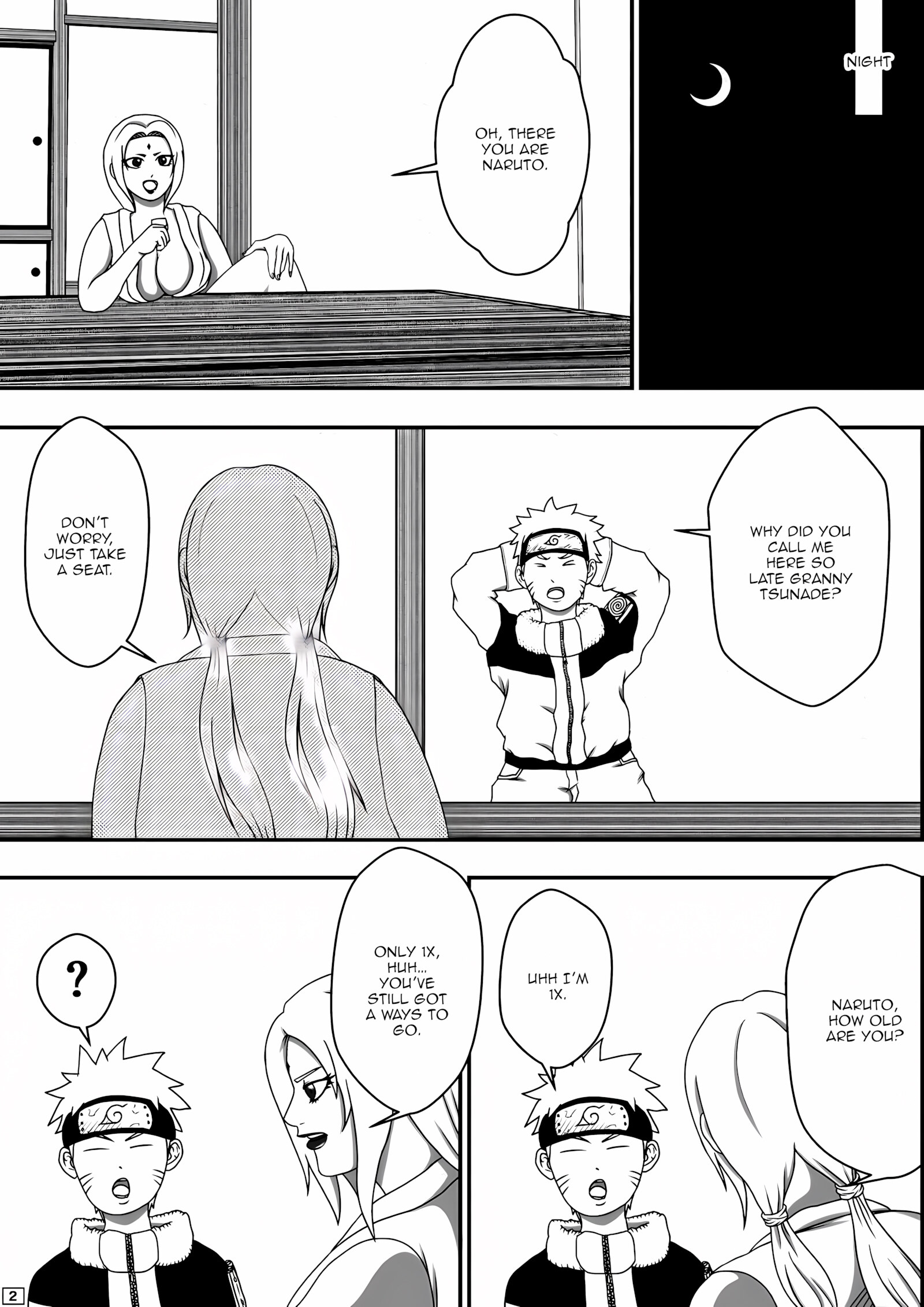 Tsunade’s Sex Education [Asakura Gin], Tsunade's Sex Education 1, page 3 of 22