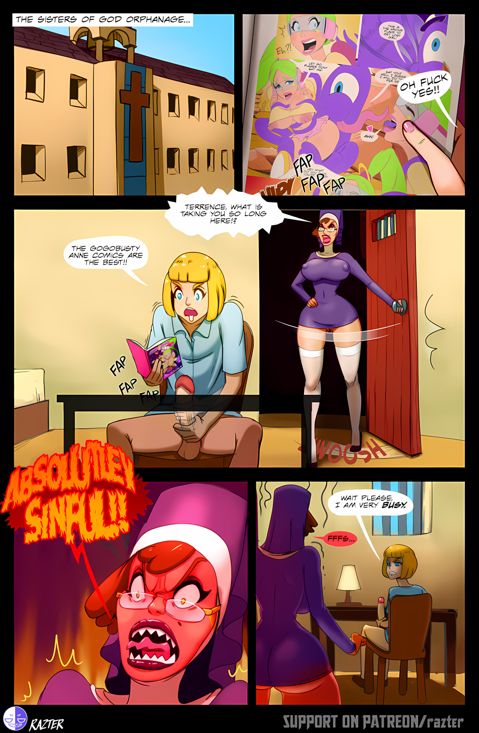 Twisted Sisters! [Razter], Twisted Sisters!, page 3 of 45