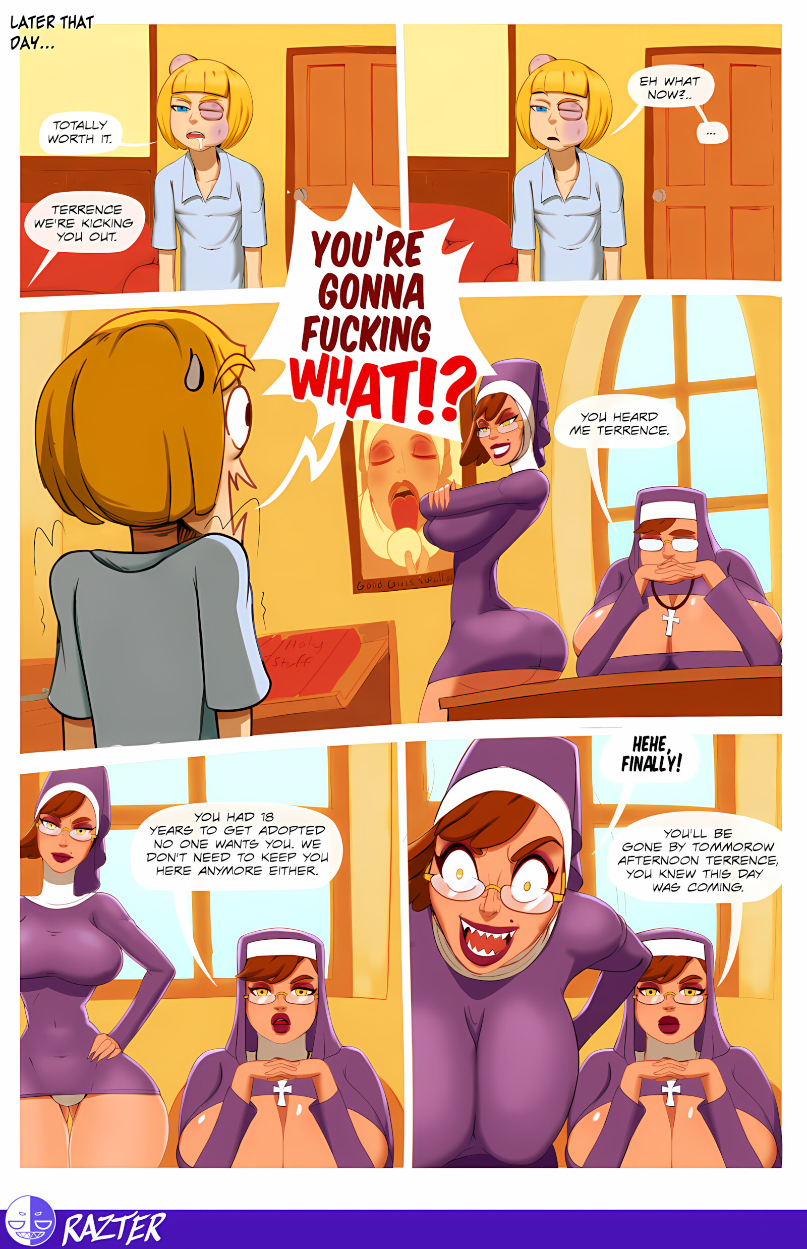 Twisted Sisters! [Razter], Twisted Sisters!, page 8 of 45