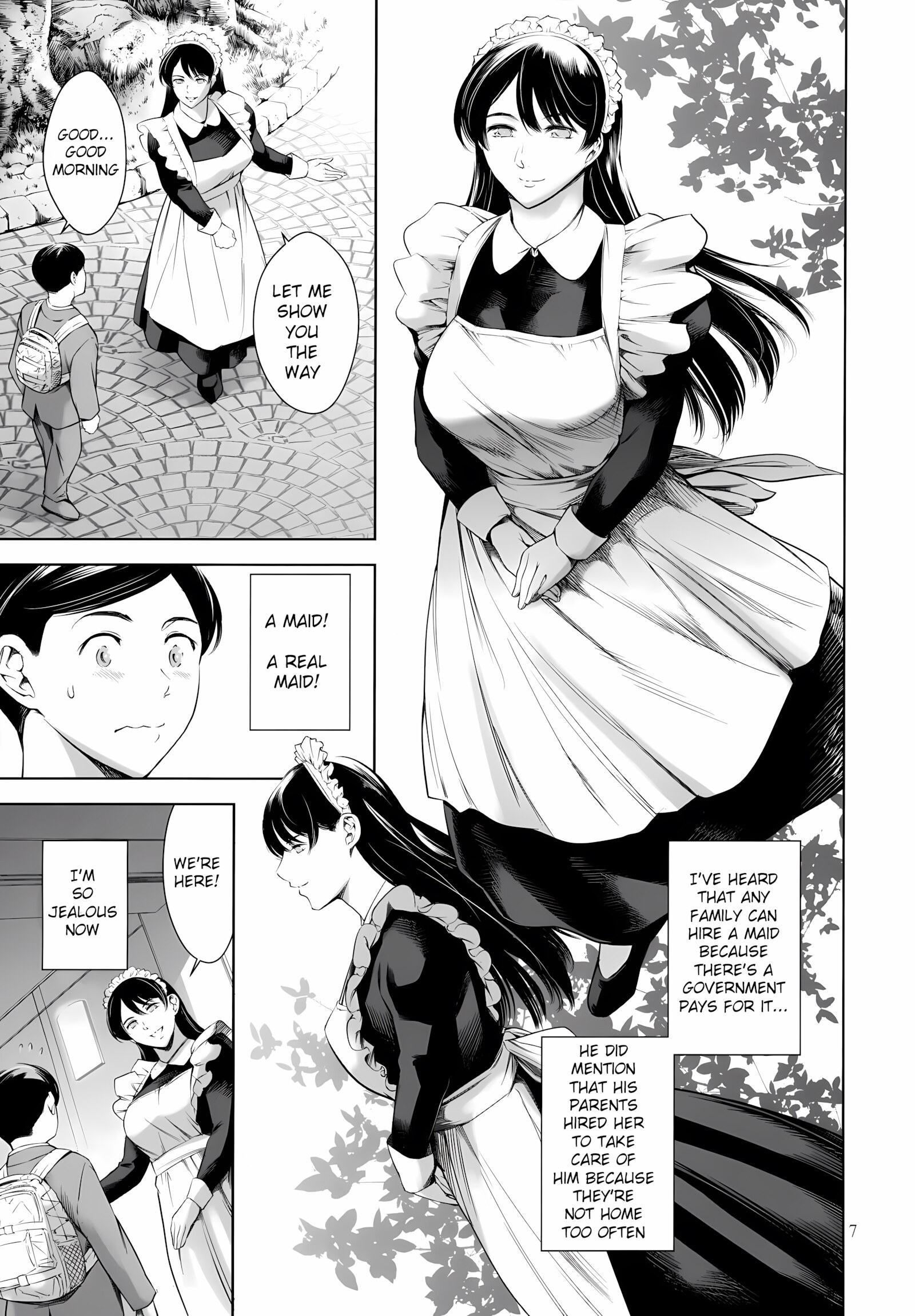 Uchi no Maid [Maguro teikoku], Uchi no Maid, page 7 of 35