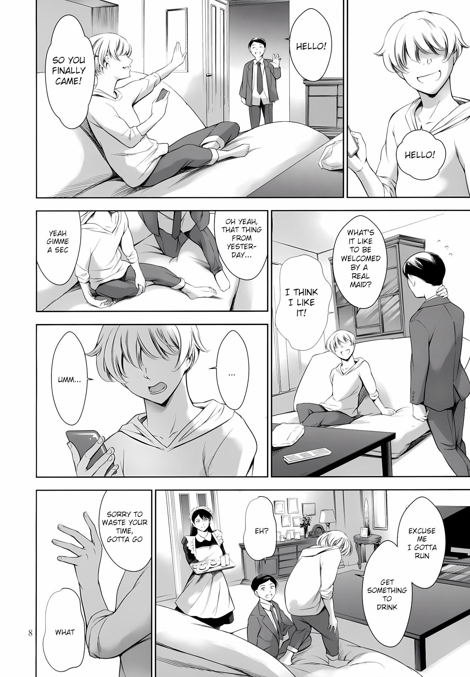 Uchi no Maid [Maguro teikoku], Uchi no Maid, page 8 of 35