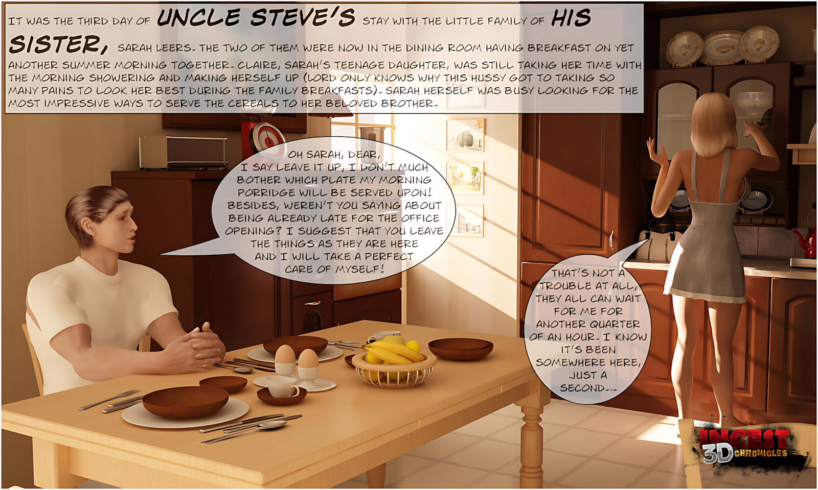 Uncle Urriving [IncestChronicles3D], Uncle Urriving 2, page 1 of 72