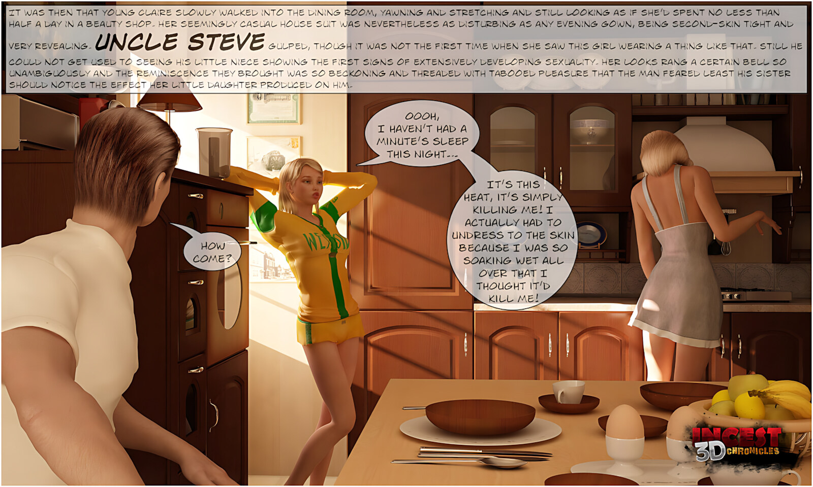 Uncle Urriving [IncestChronicles3D], Uncle Urriving 2, page 2 of 72