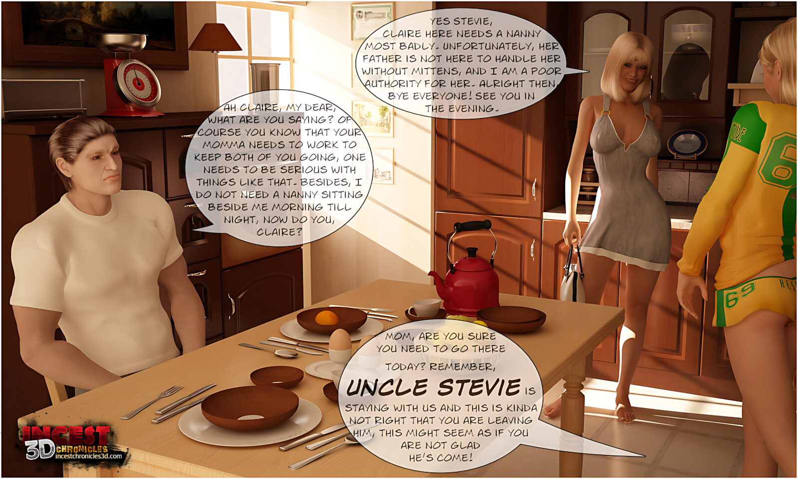 Uncle Urriving [IncestChronicles3D], Uncle Urriving 2, page 22 of 72
