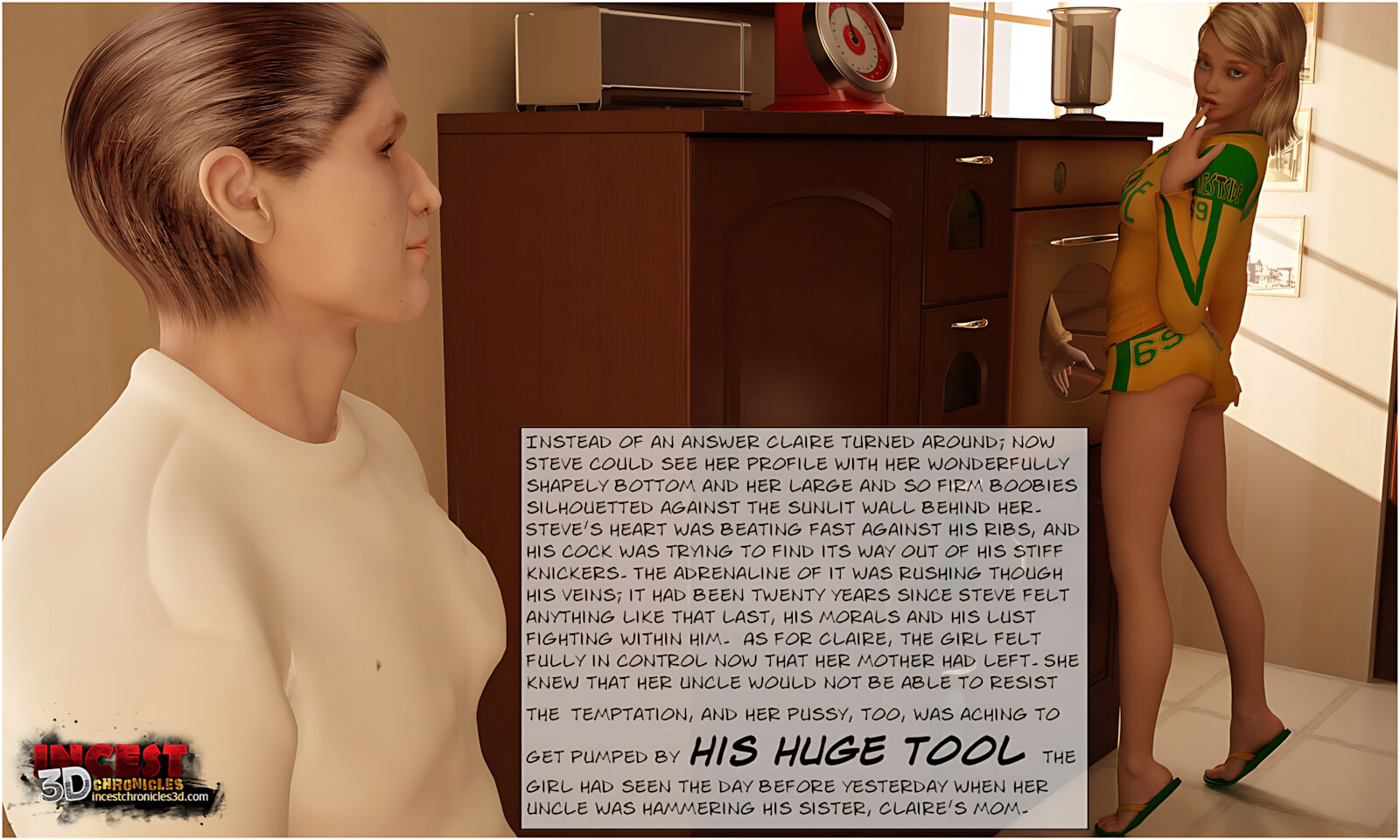 Uncle Urriving [IncestChronicles3D], Uncle Urriving 2, page 24 of 72