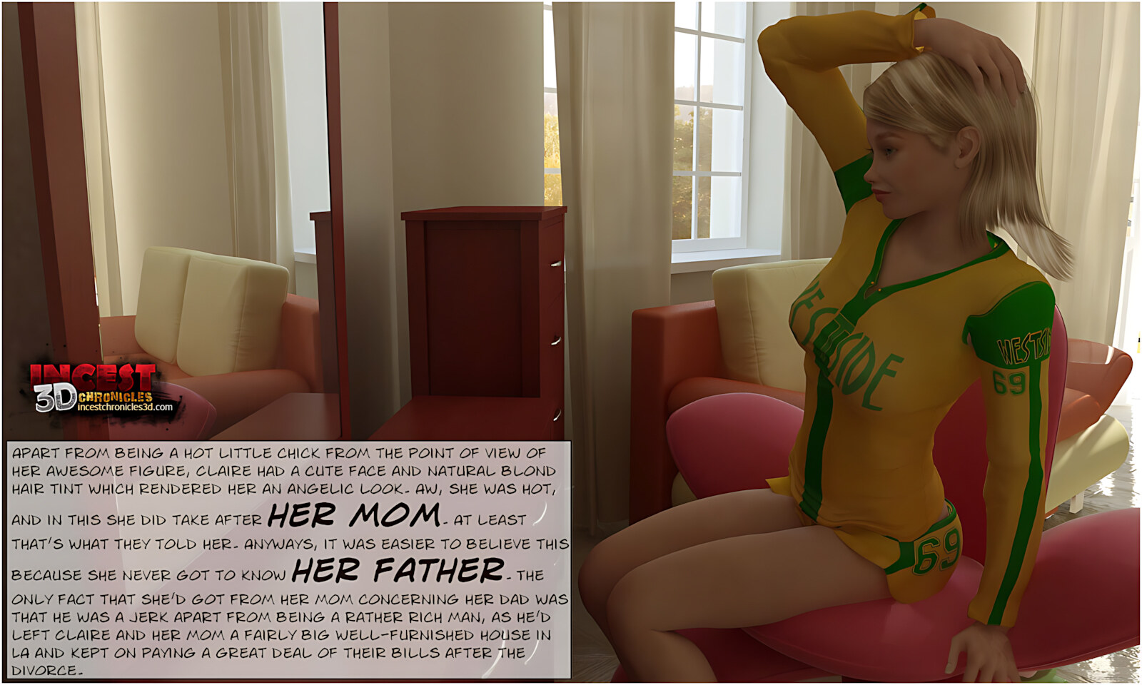 Uncle Urriving [IncestChronicles3D], Uncle Urriving 1, page 2 of 55