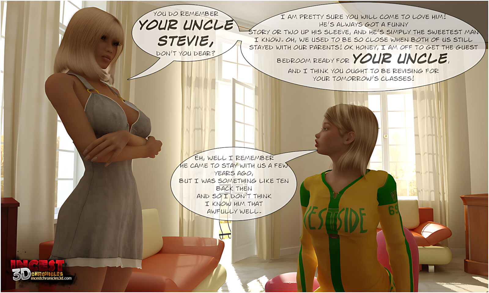 Uncle Urriving [IncestChronicles3D], Uncle Urriving 1, page 5 of 55