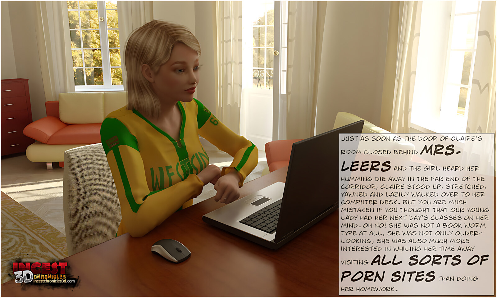 Uncle Urriving [IncestChronicles3D], Uncle Urriving 1, page 6 of 55